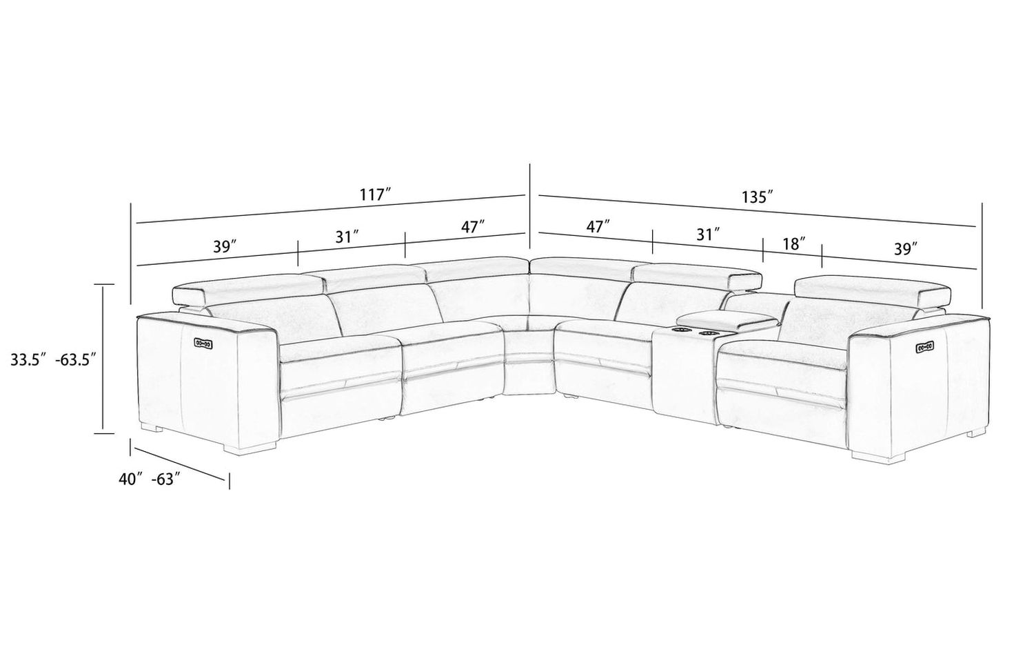 Image may differ from actual product color and configuration.