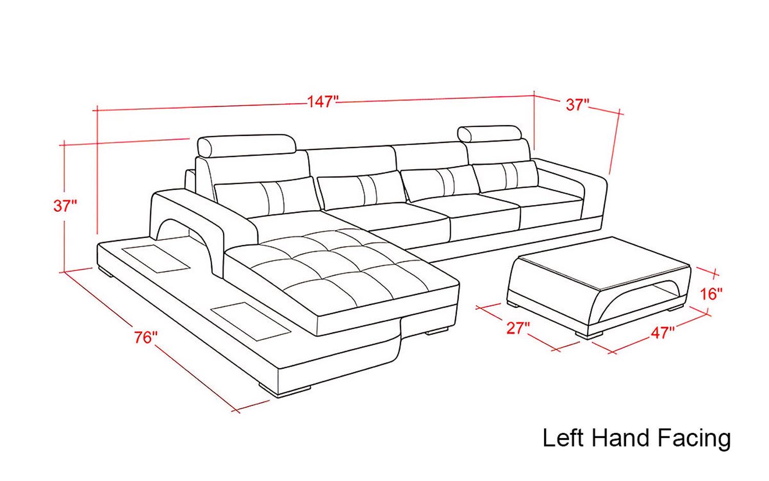 Image may differ from actual product color and configuration.