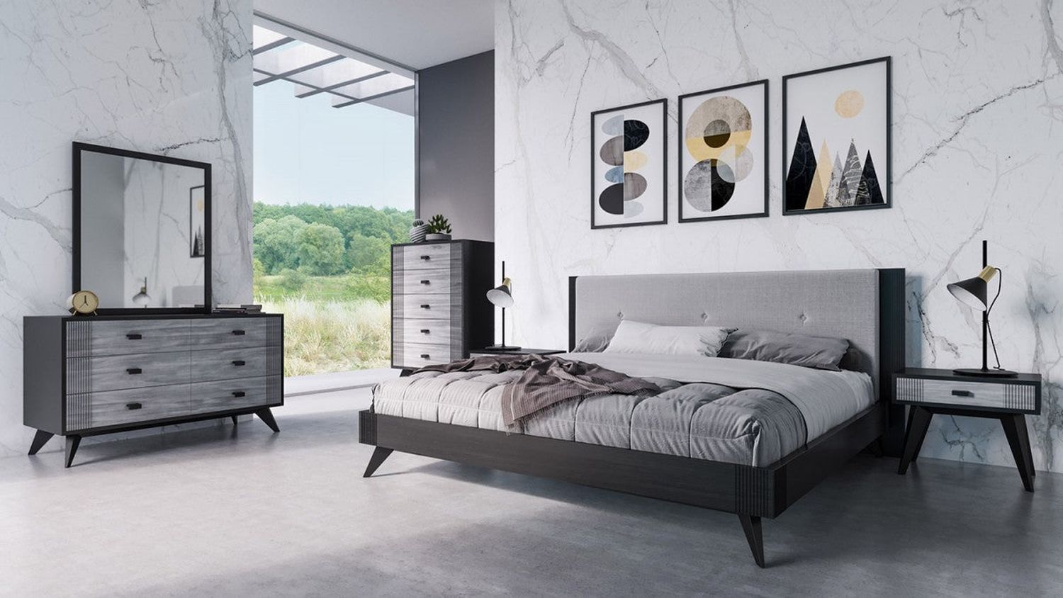 Jubilee - Patroel Contemporary Bed