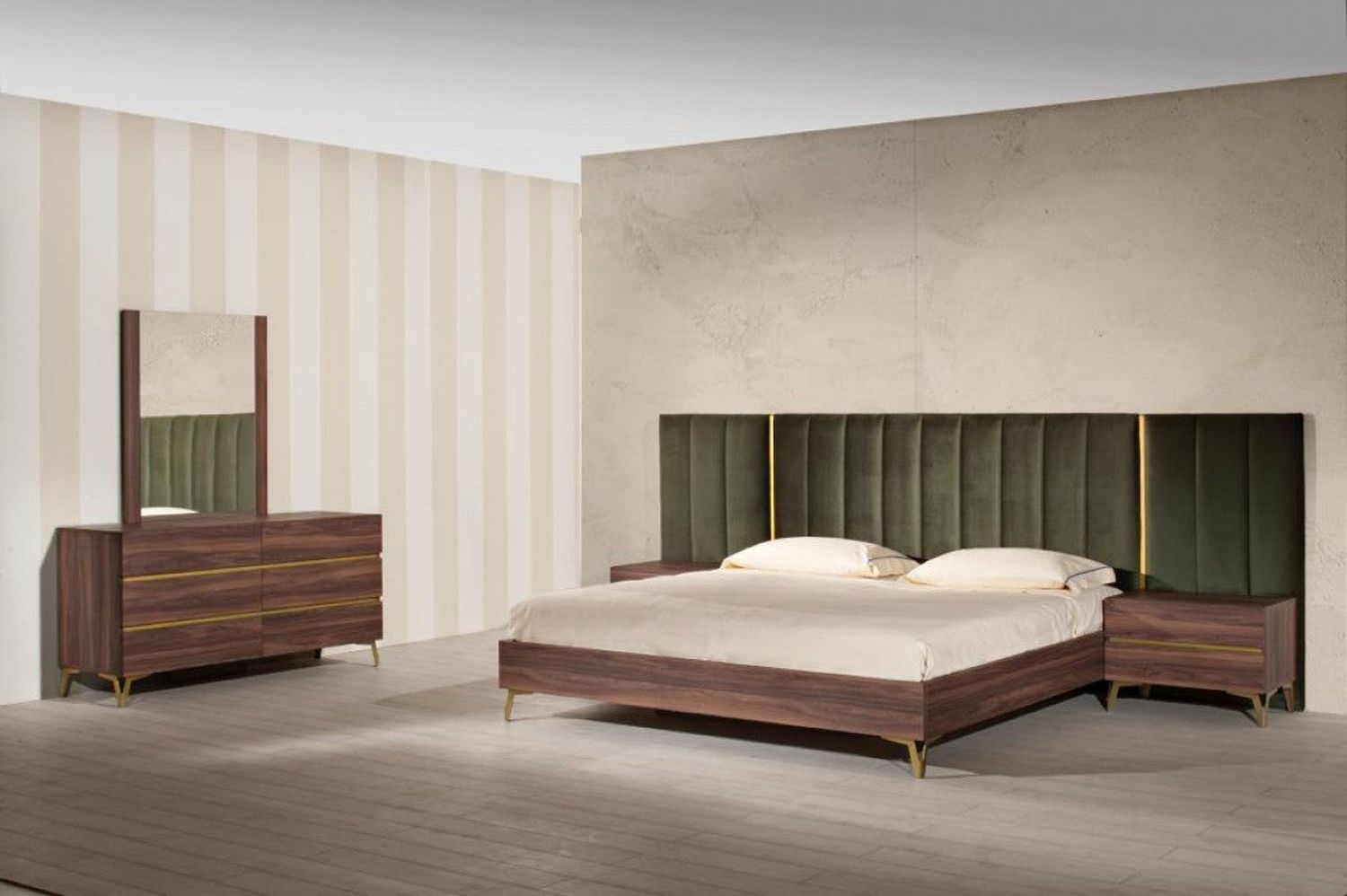 Jubilee - Camlo Modern Velvet Bed