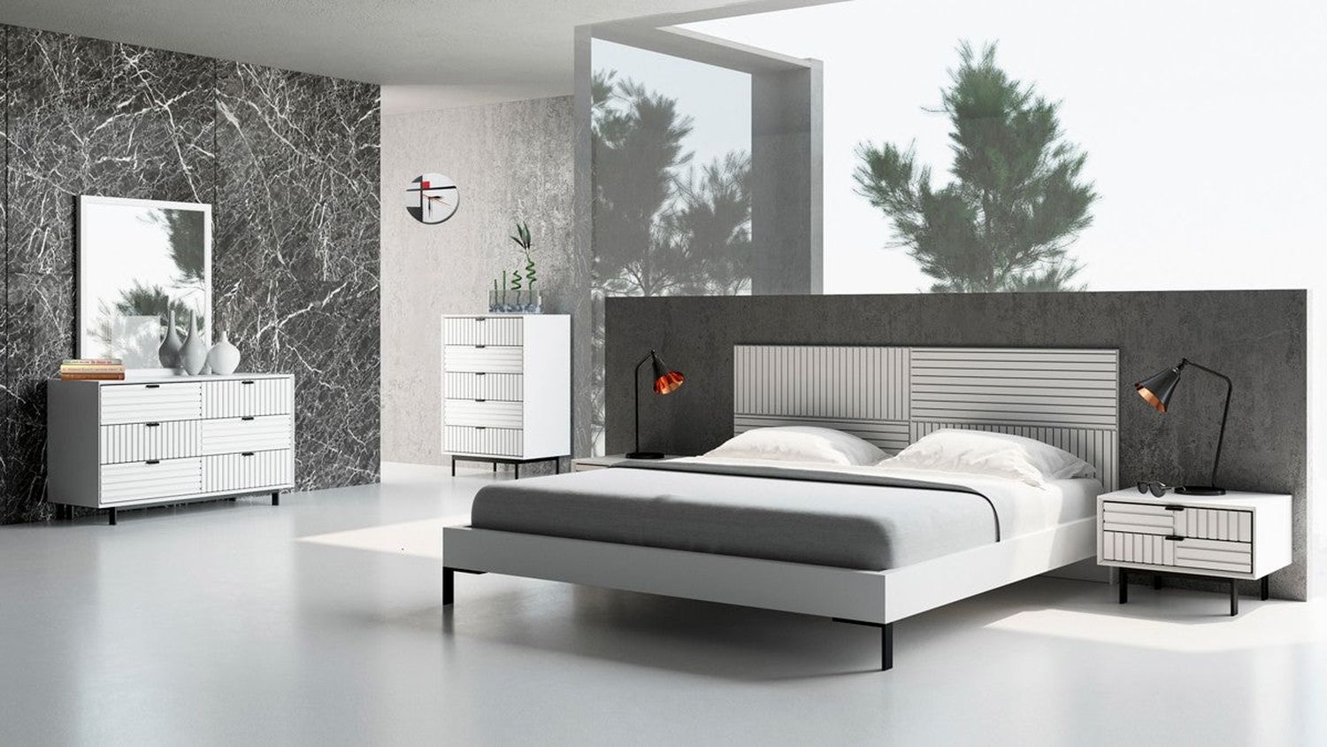 Jubilee - Vanity Contemporary Bed