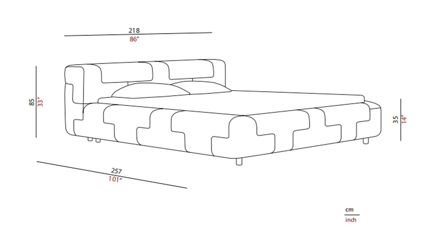 Jubilee - Saint Nazaire Bed