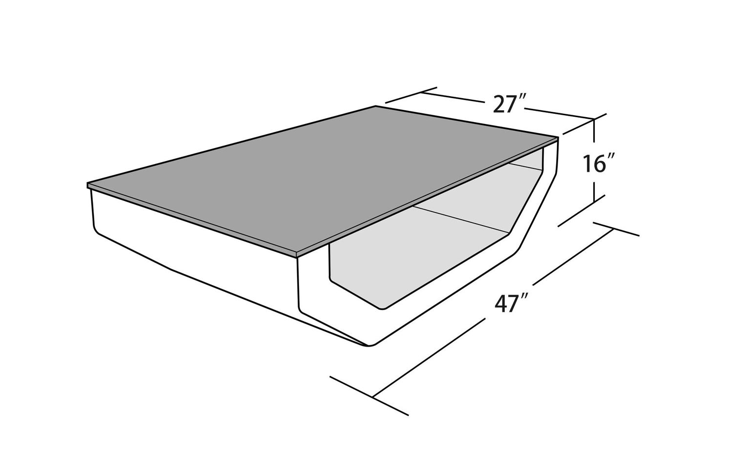 Jubilee - Aico Rectangular Coffee Table