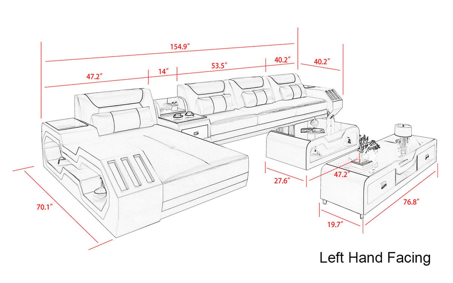 Image may differ from actual product color and configuration.