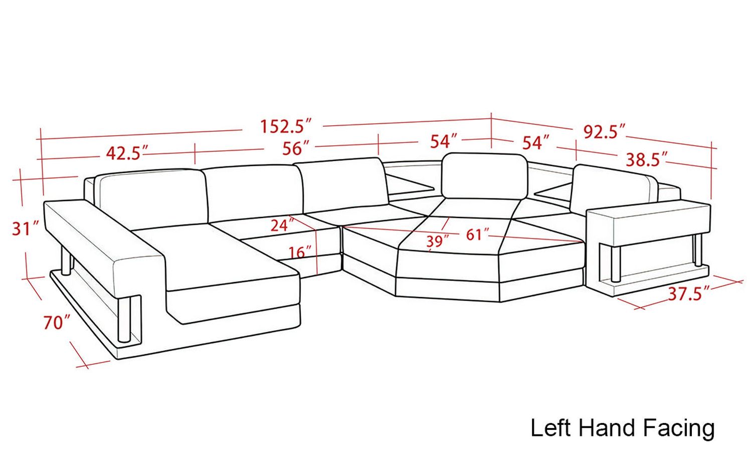 Image may differ from actual product color and configuration.