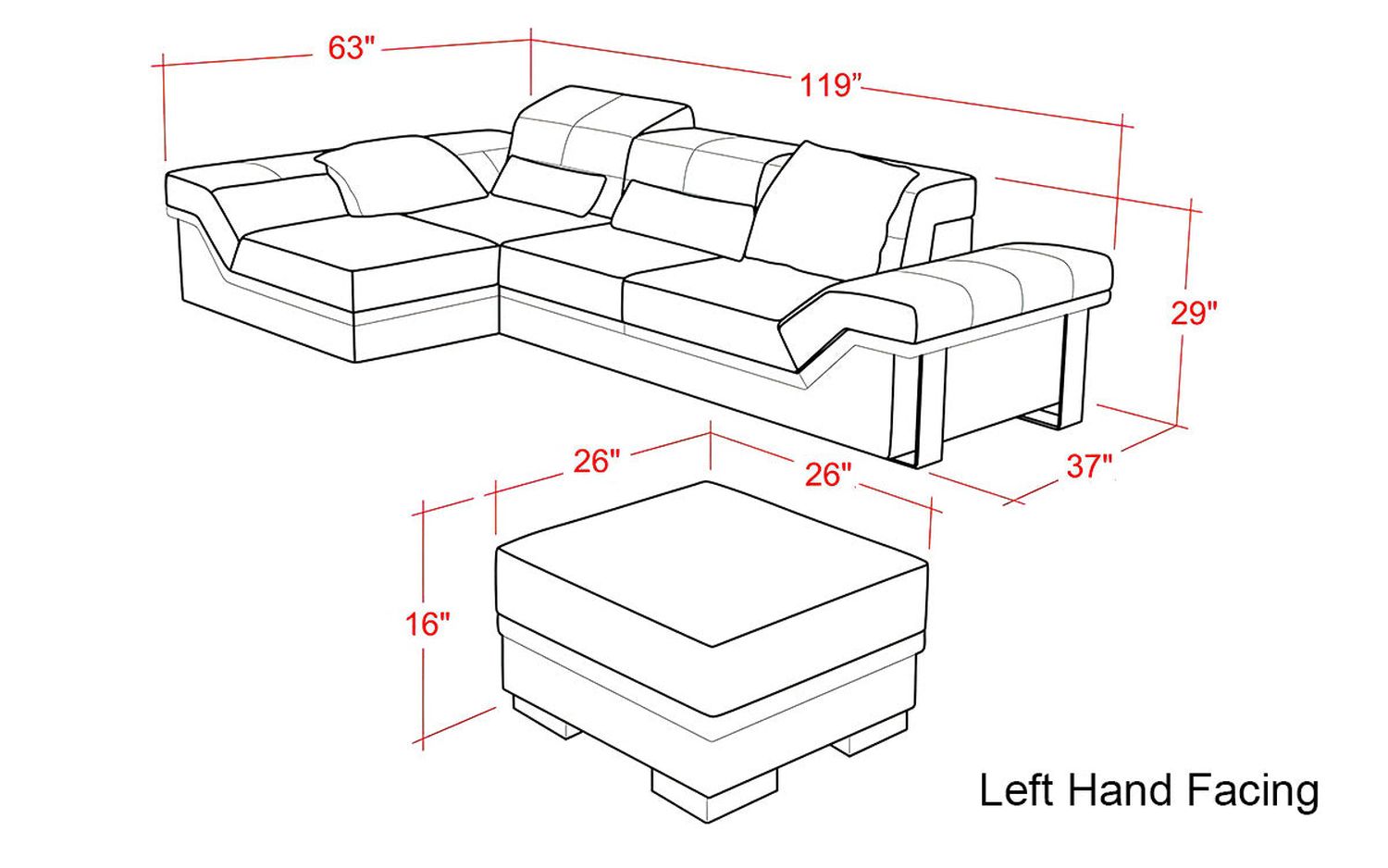 Image may differ from actual product color and configuration.