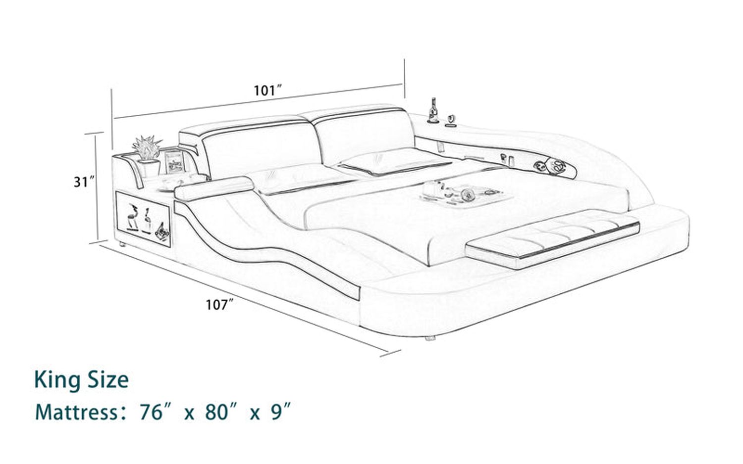 Image may differ from actual product color and configuration.