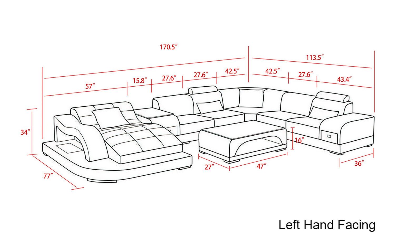 Image may differ from actual product color and configuration.