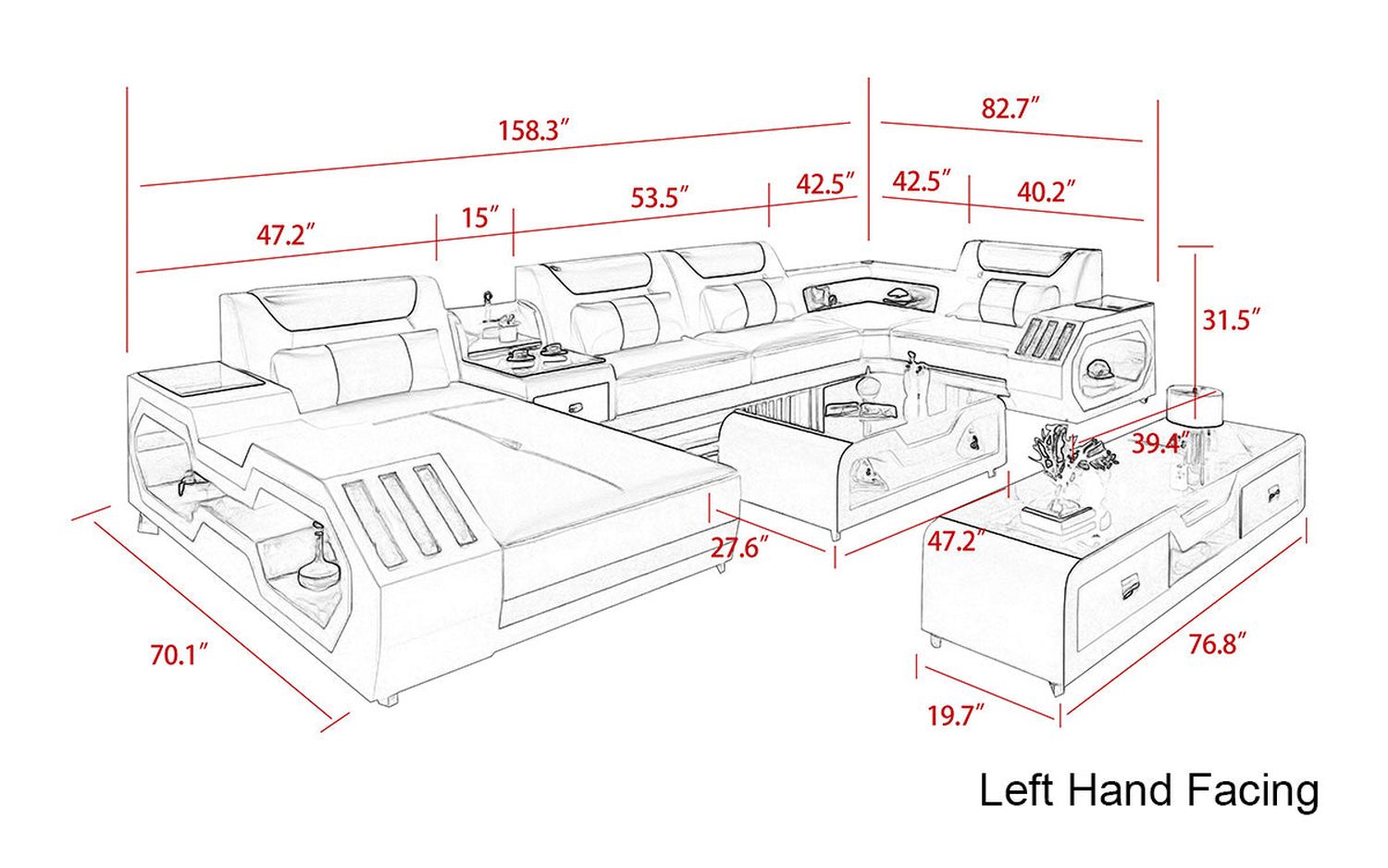 Image may differ from actual product color and configuration.