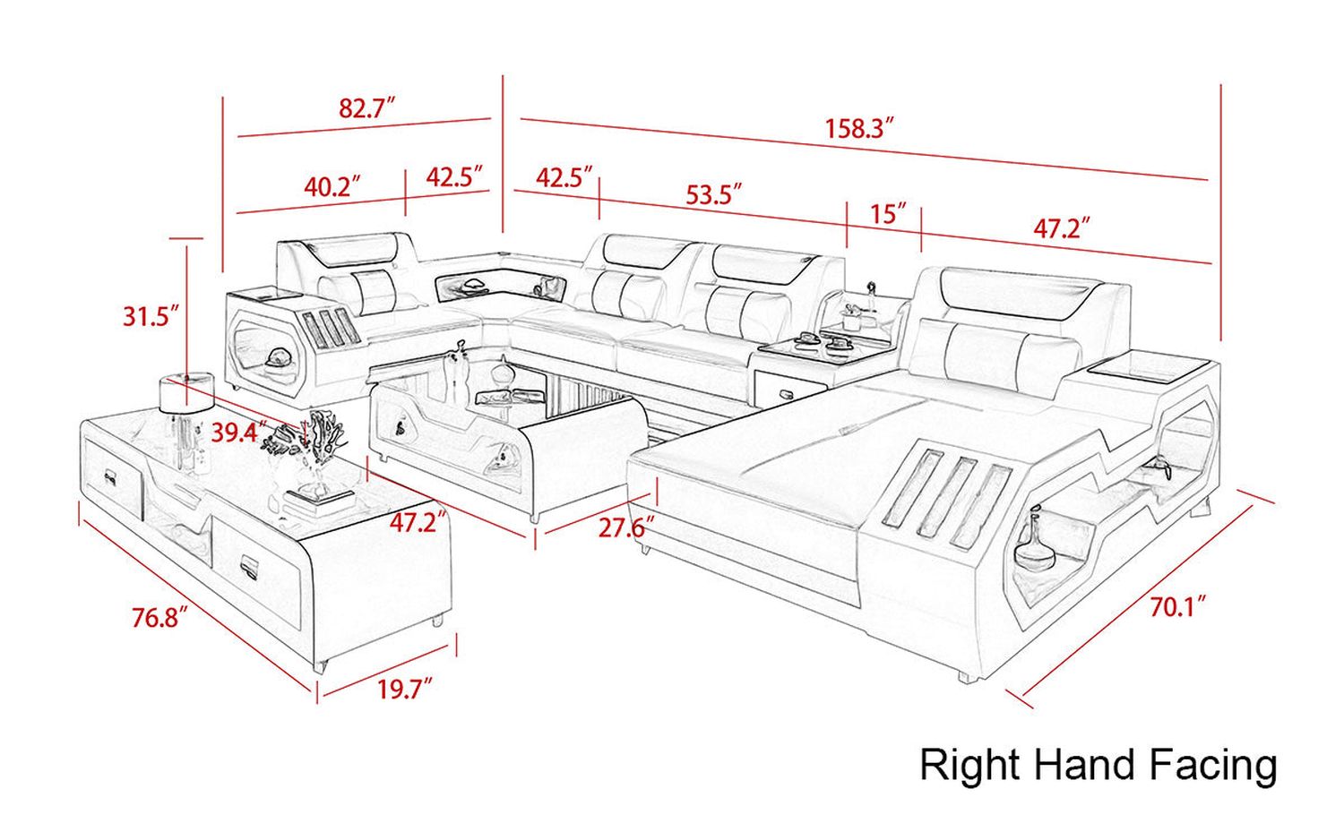 Image may differ from actual product color and configuration.