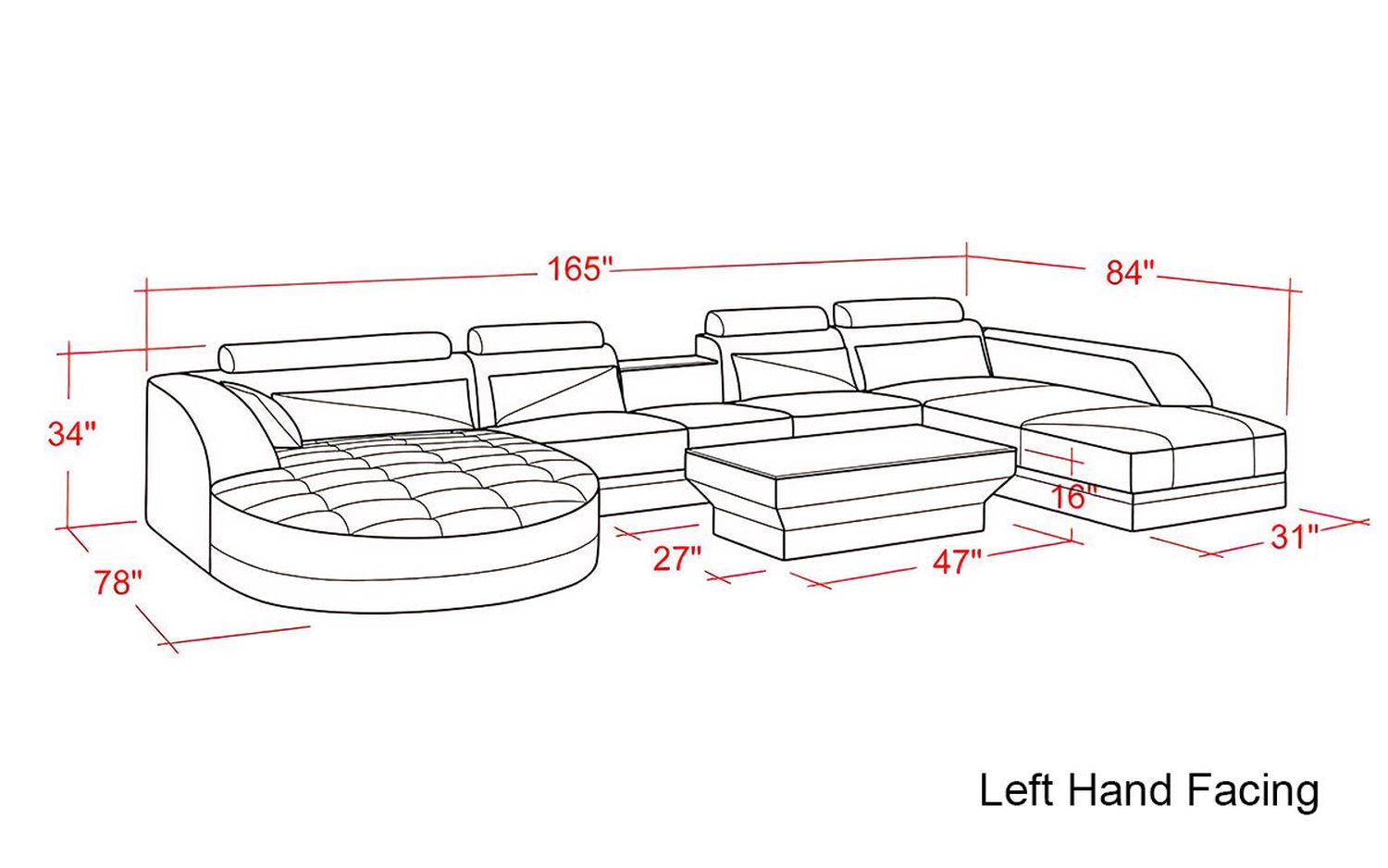 Image may differ from actual product color and configuration.