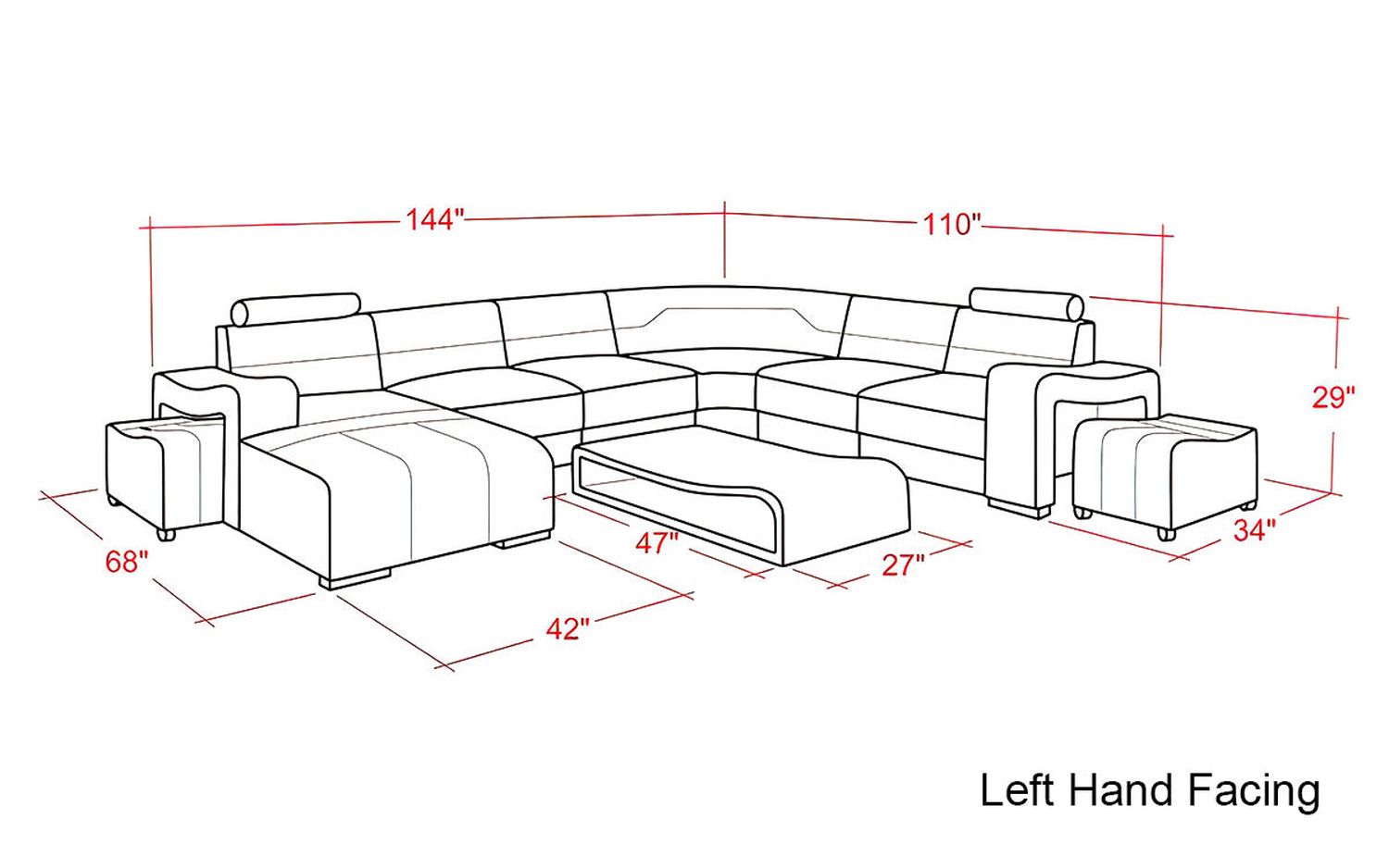 Image may differ from actual product color and configuration.