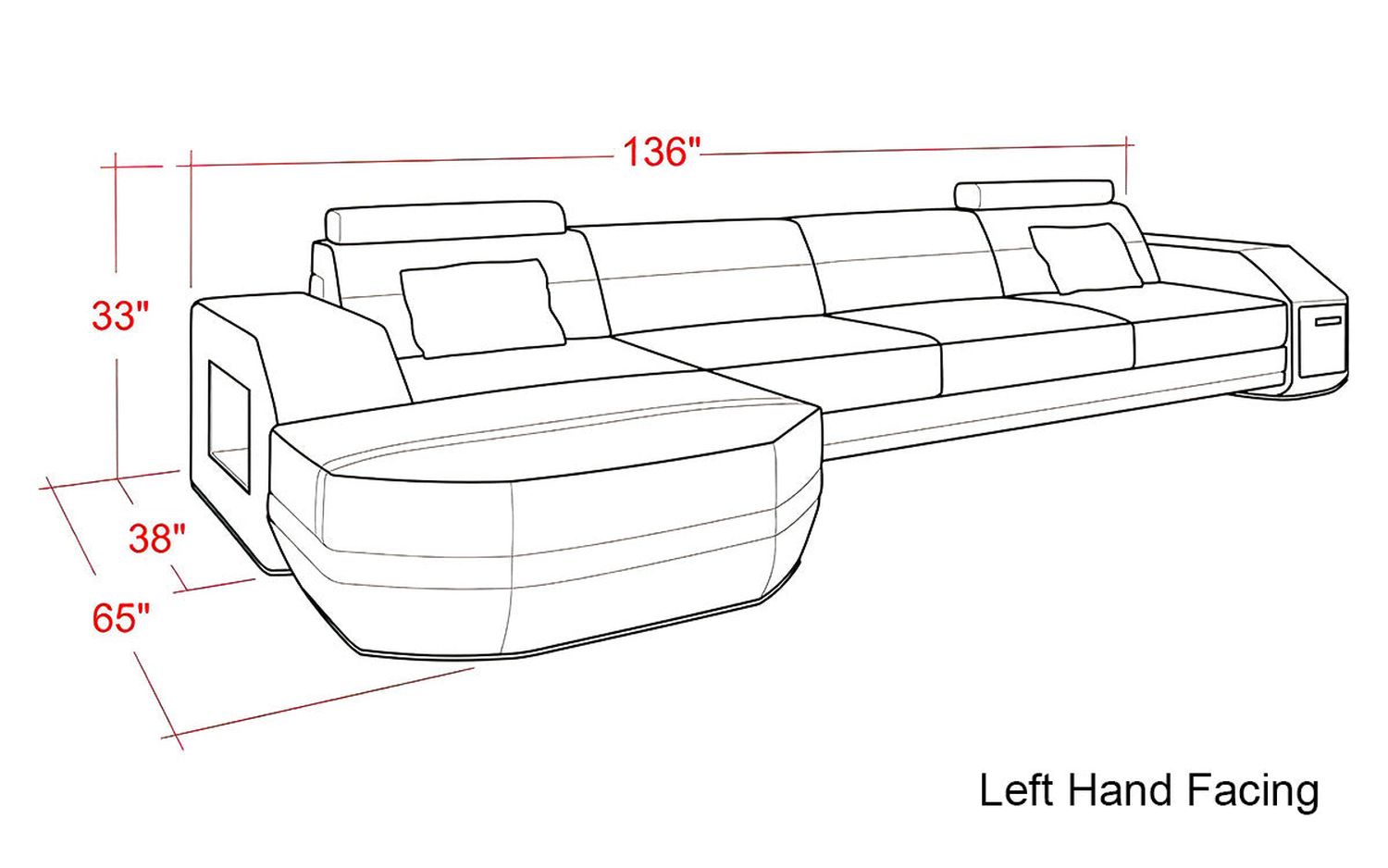 Image may differ from actual product color and configuration.