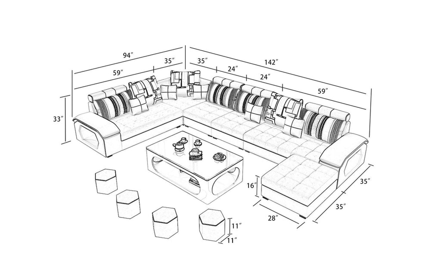 Image may differ from actual product color and configuration.