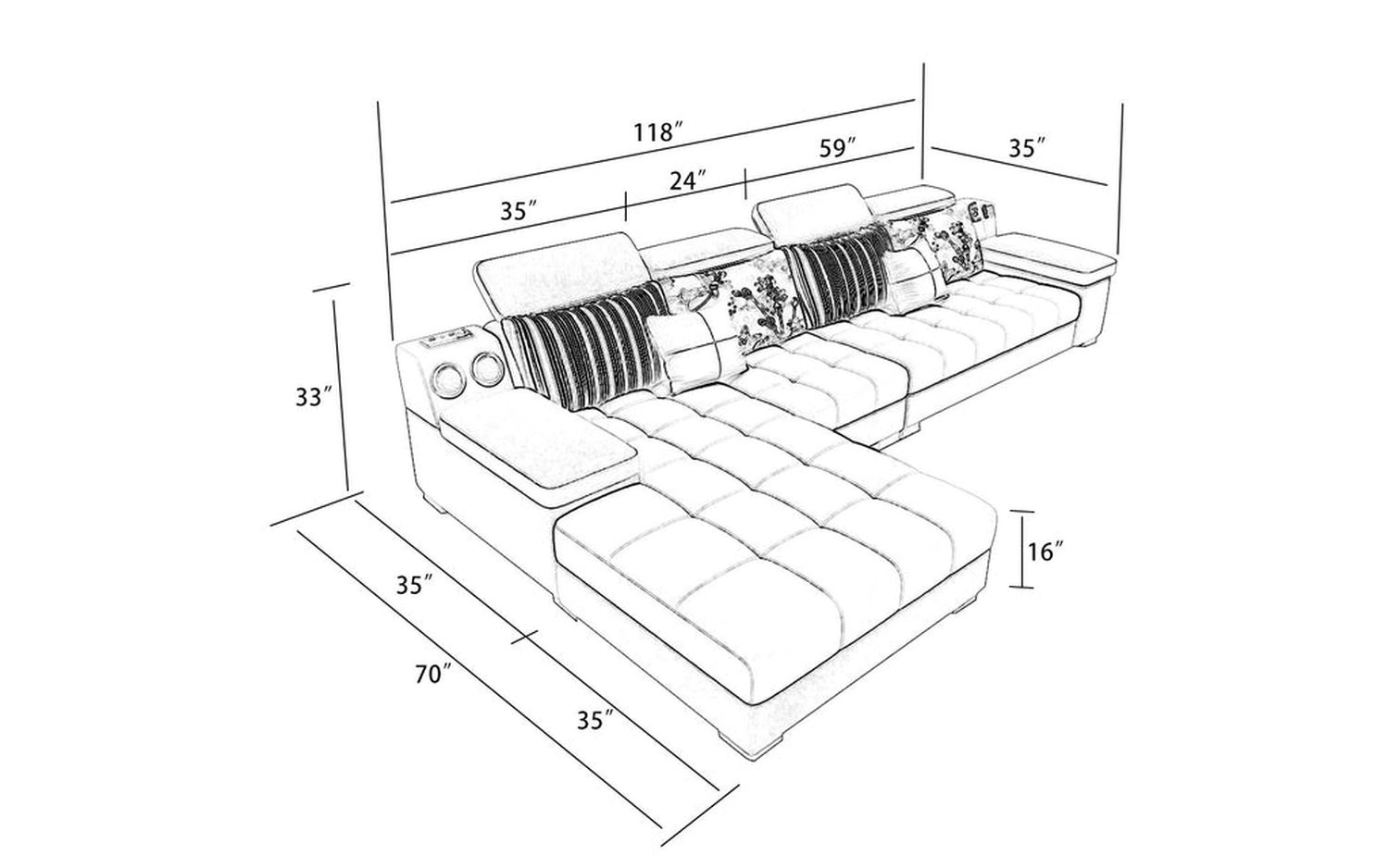 Image may differ from actual product color and configuration.