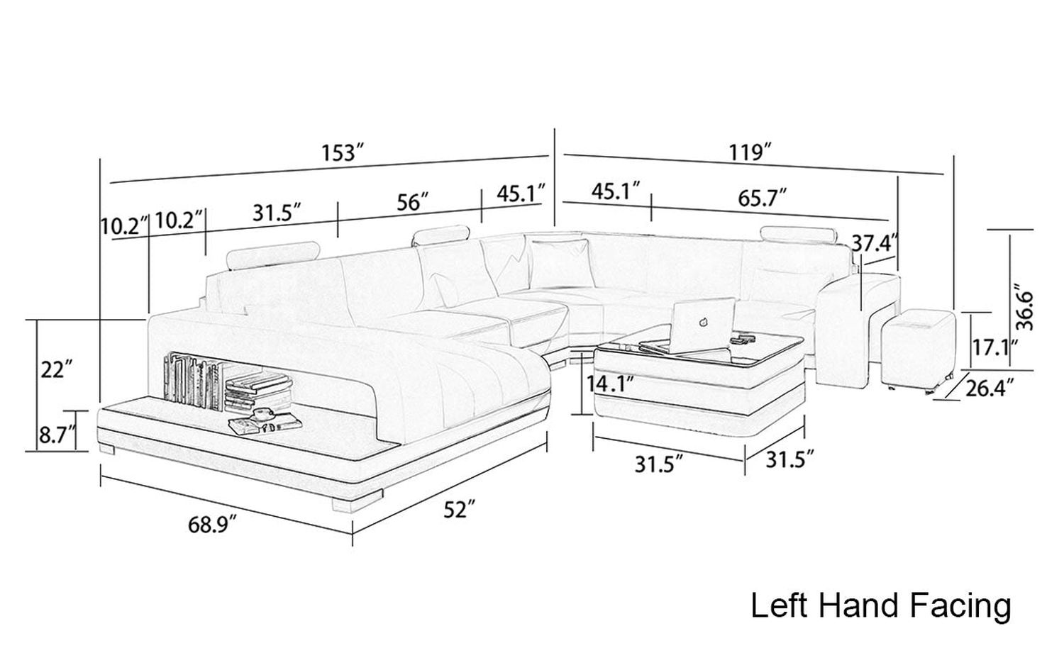 Image may differ from actual product color and configuration.