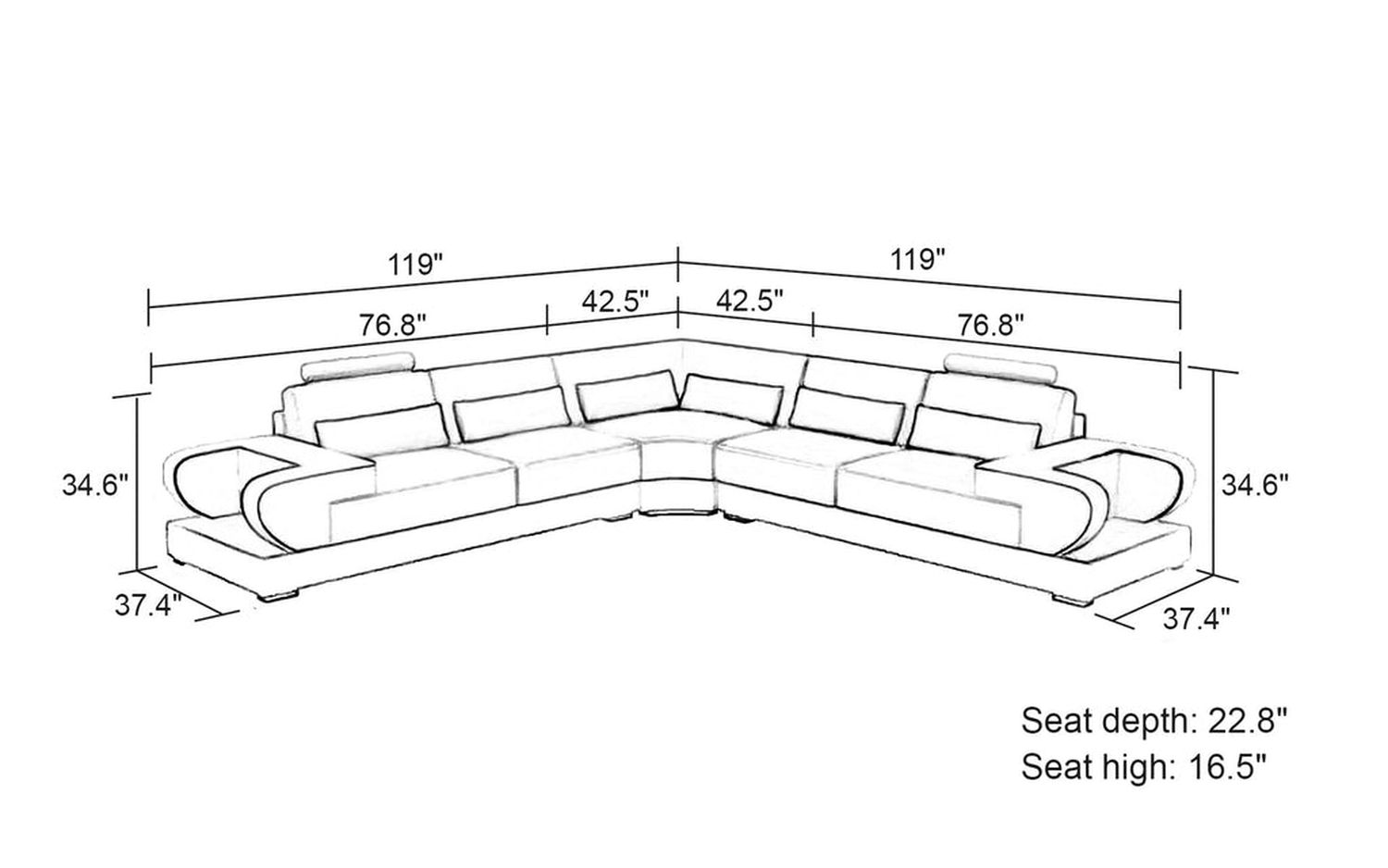 Image may differ from actual product color and configuration.