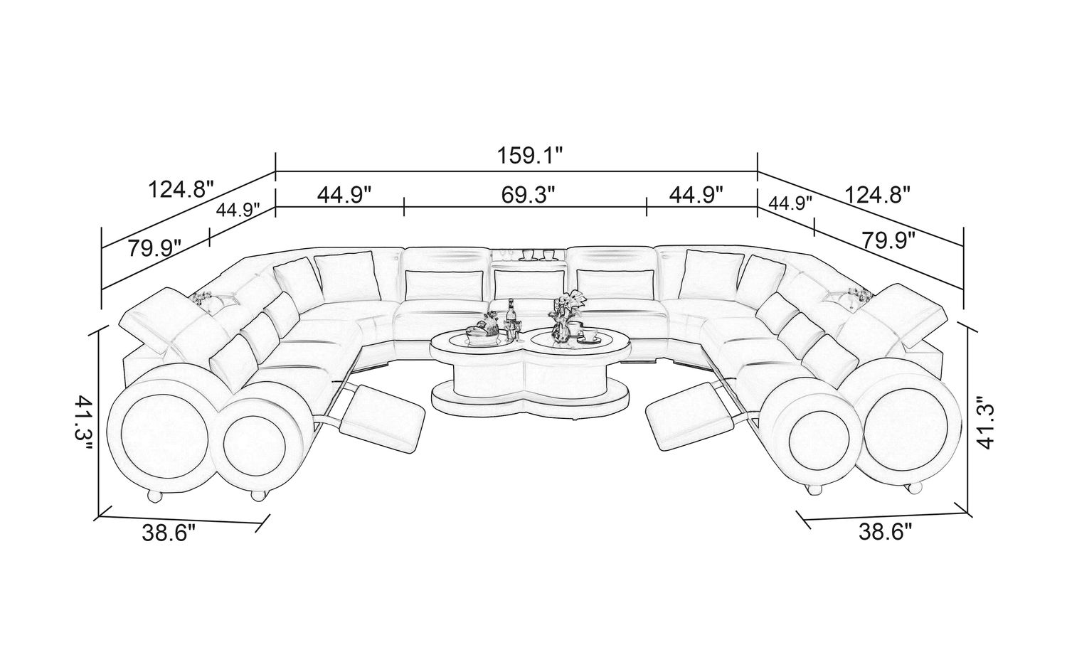 Image may differ from actual product color and configuration.