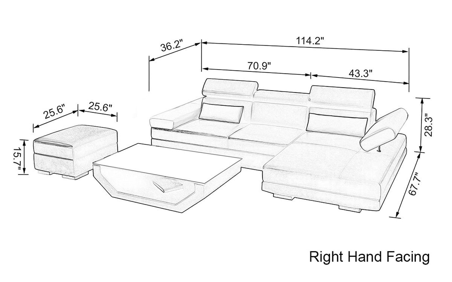 Image may differ from actual product color and configuration.