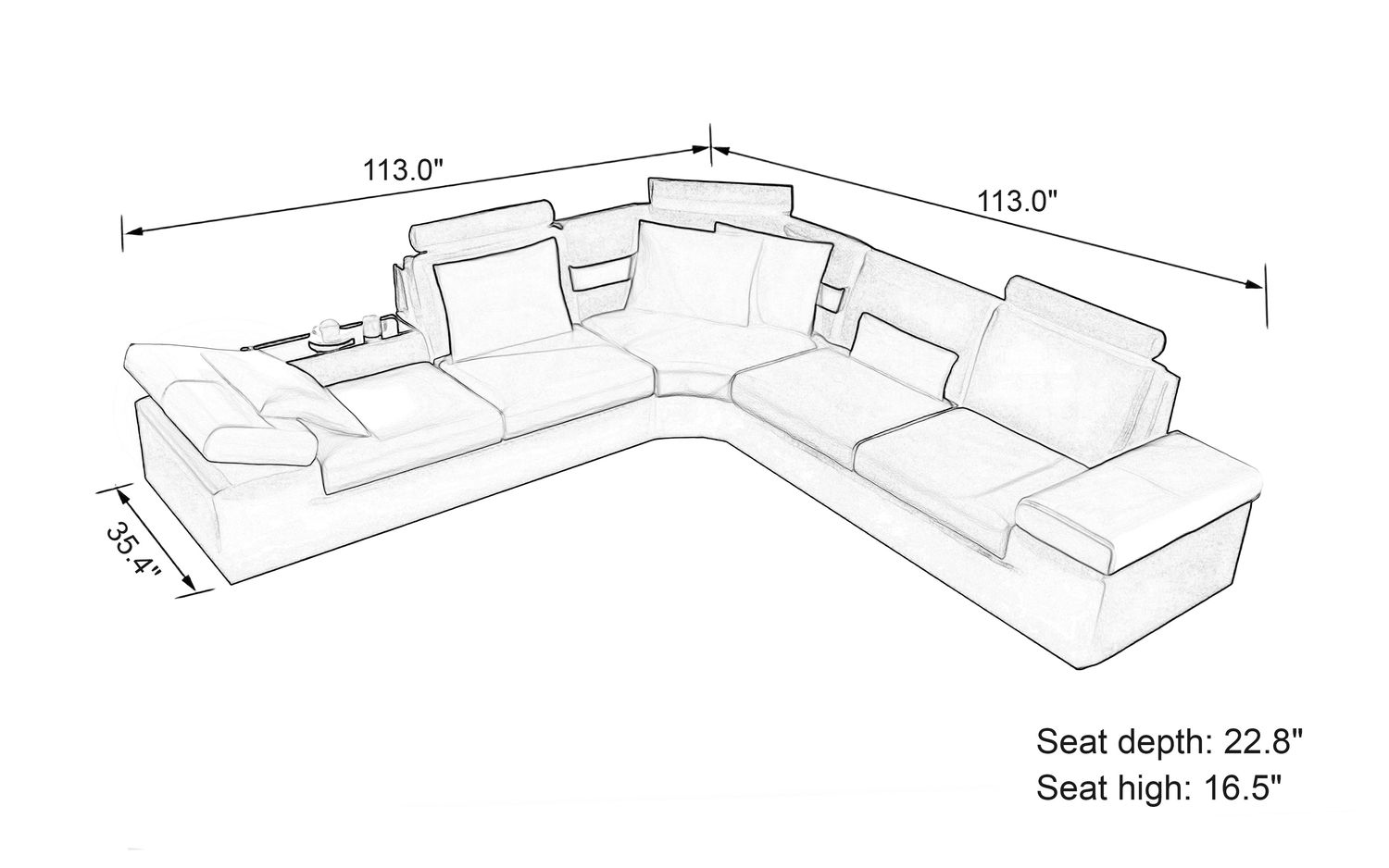 Image may differ from actual product color and configuration.