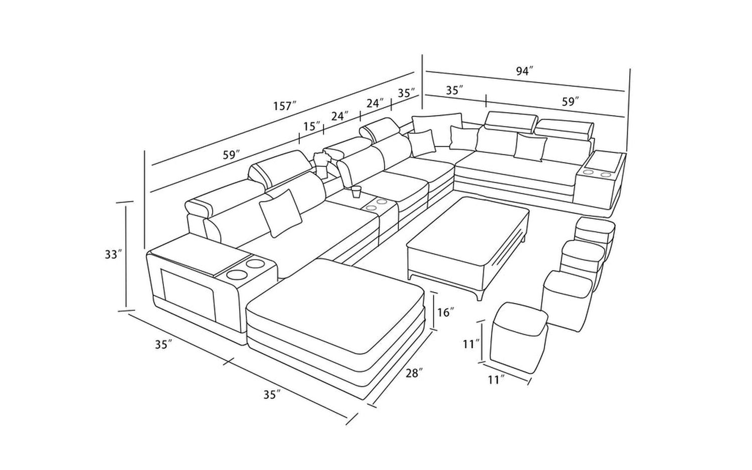 Image may differ from actual product color and configuration.