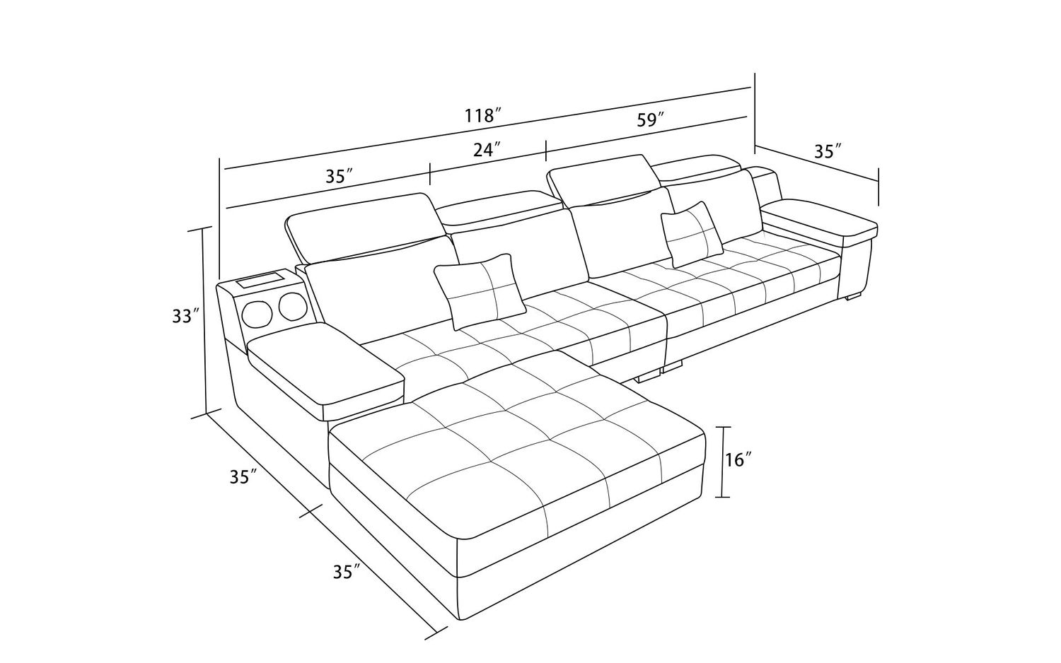 Image may differ from actual product color and configuration.