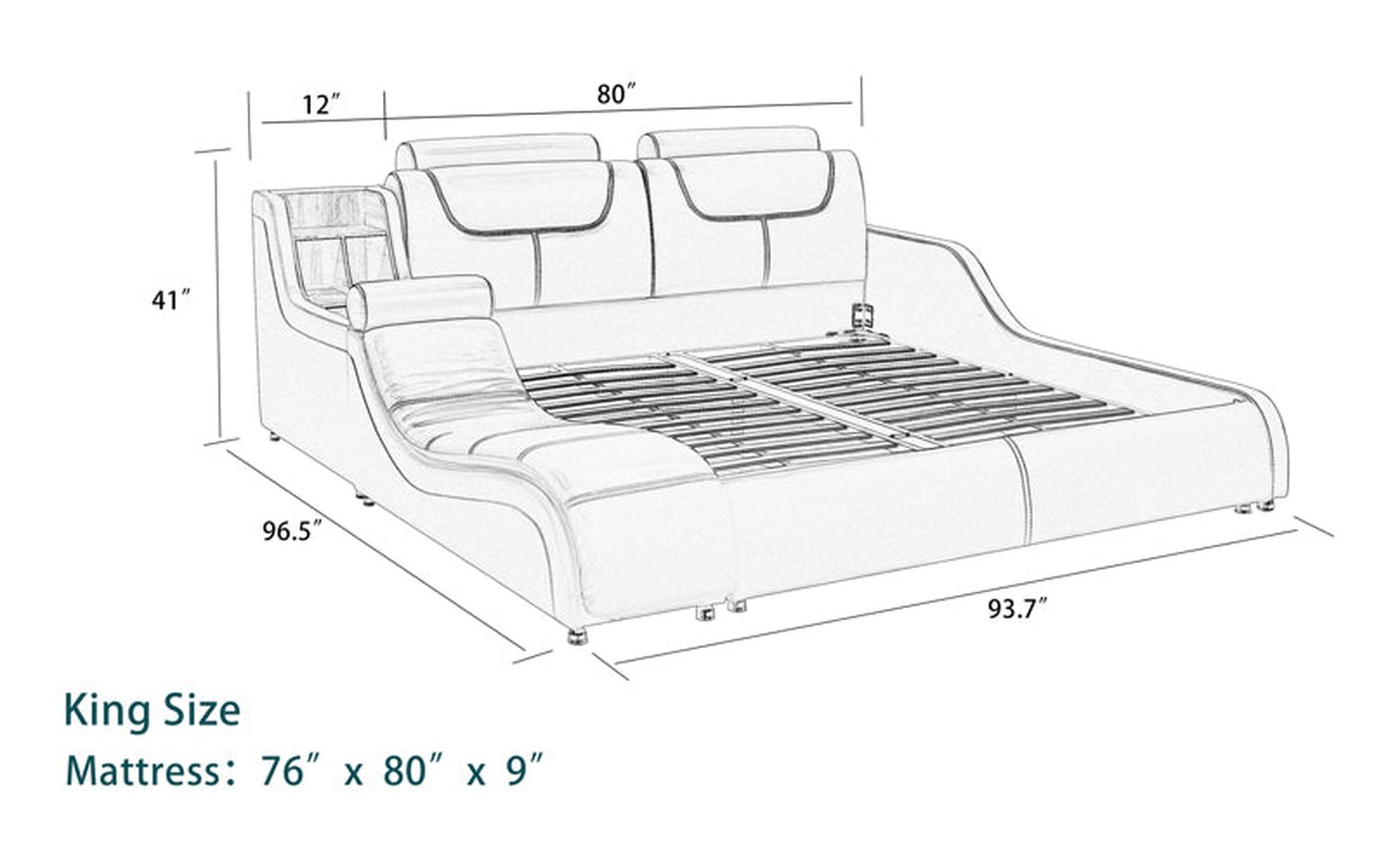 Image may differ from actual product color and configuration.