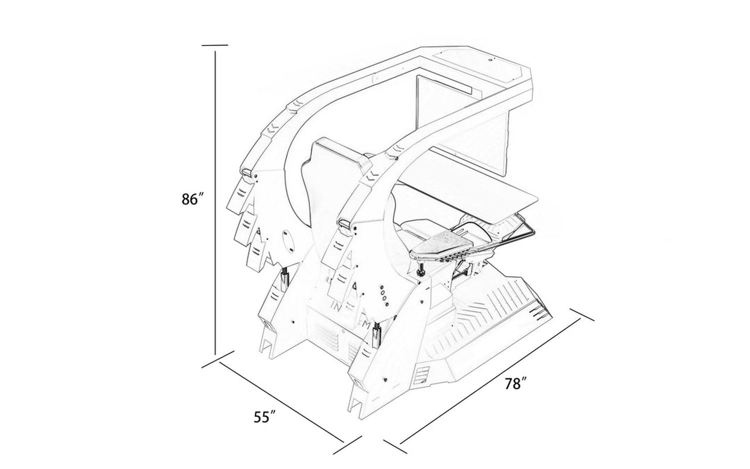 Image may differ from actual product color and configuration.