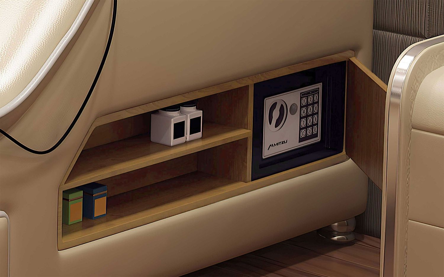 Jubilee - Aria Modern Multifunctional Smart Right Hand Facing Bed with Bluetooth Speakers