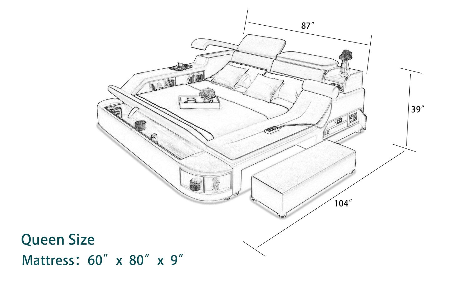 Image may differ from actual product color and configuration.