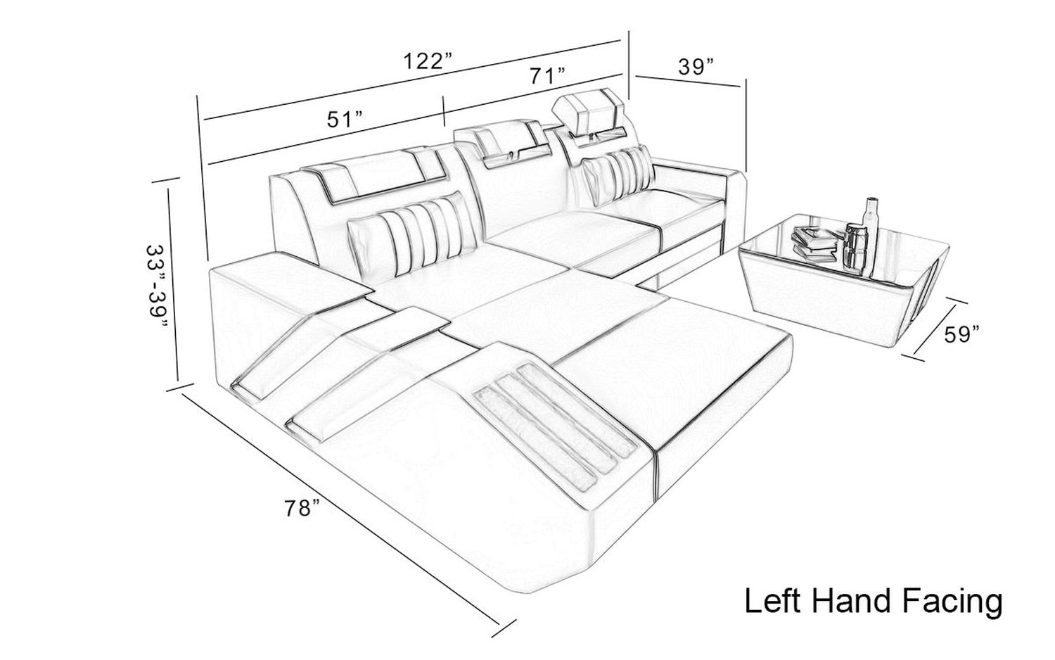 Image may differ from actual product color and configuration.