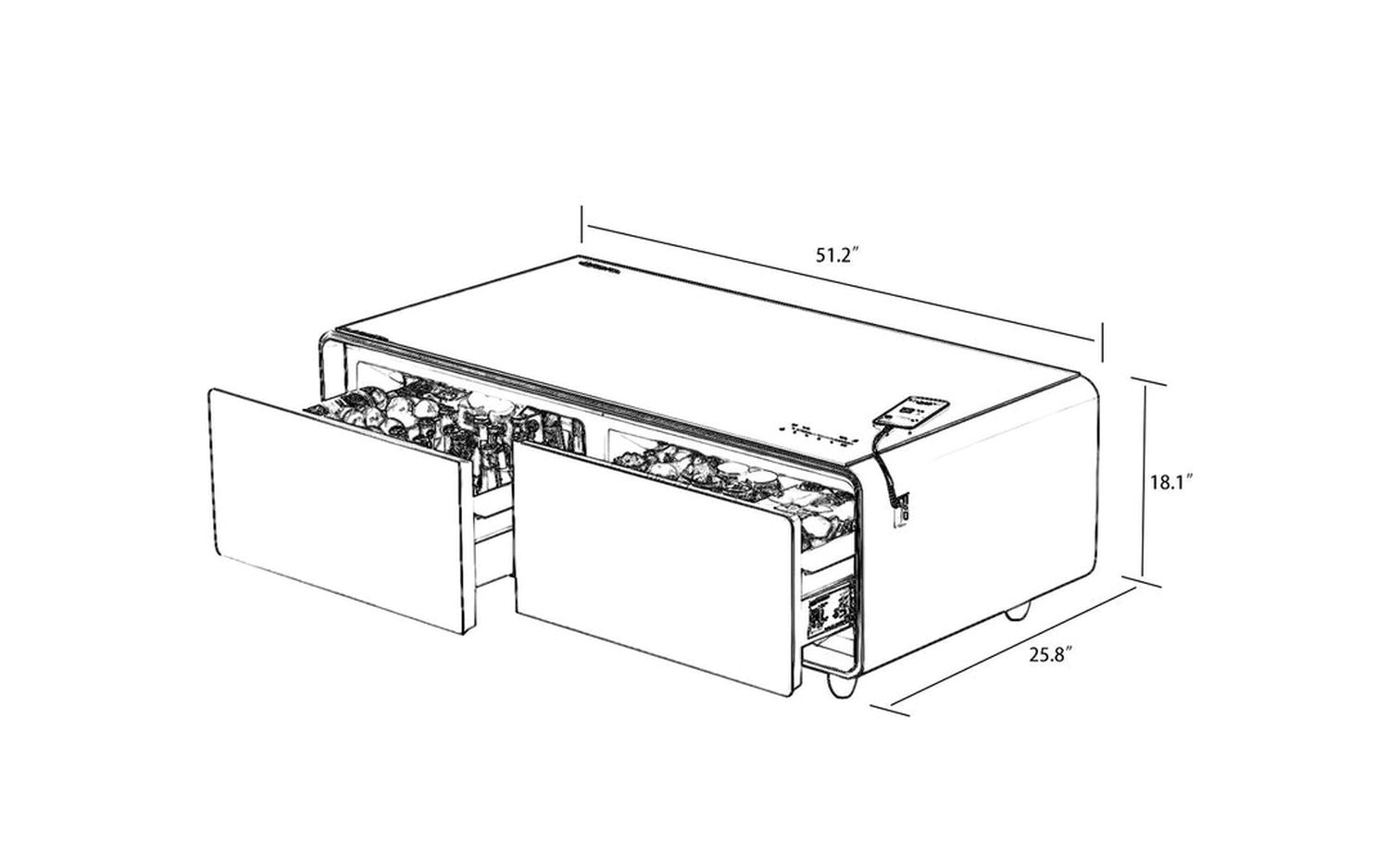 Jubilee - Steinfield Tech Smart Coffee Table Classic