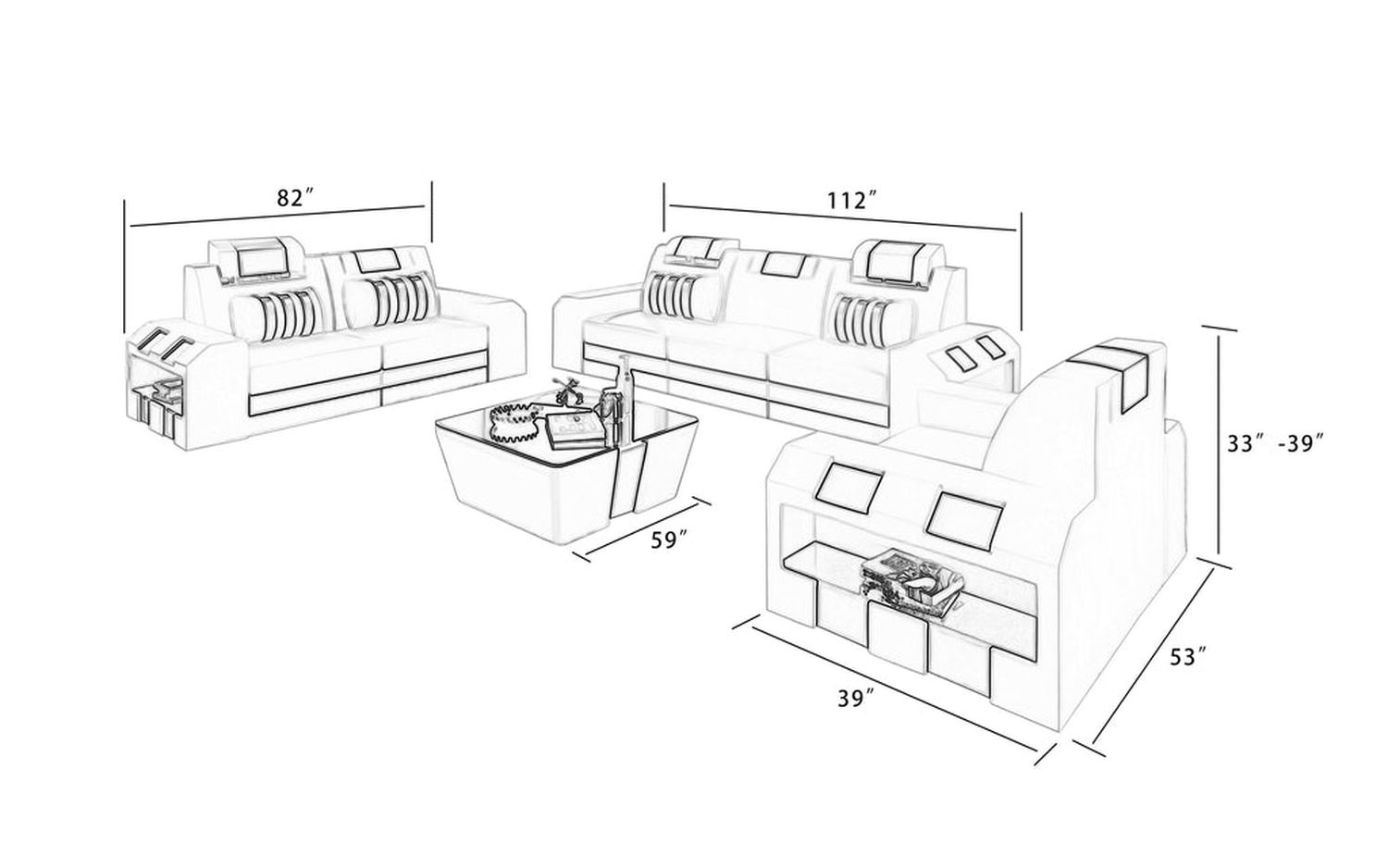 Image may differ from actual product color and configuration.