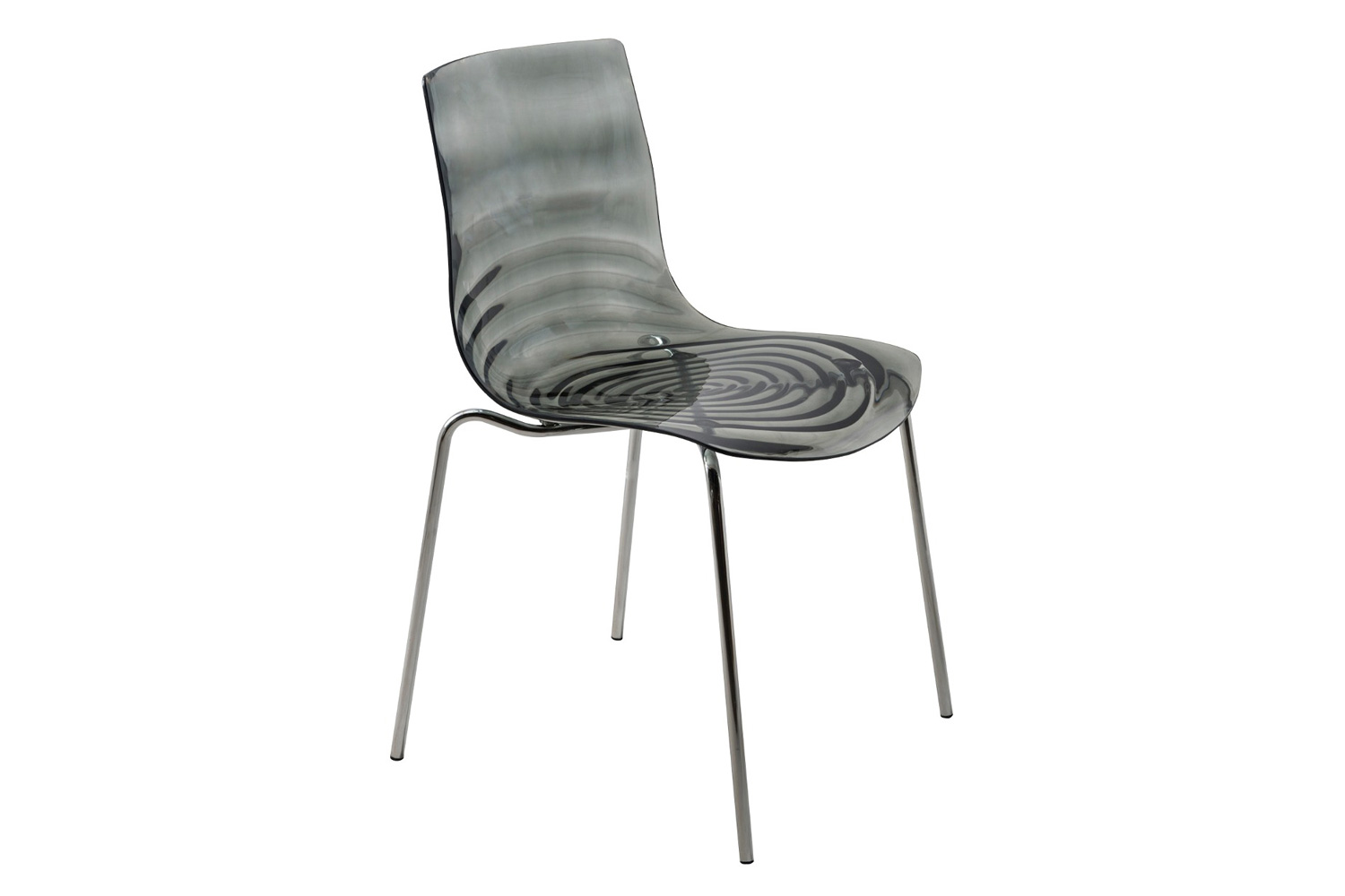 LeisureMod Astor Modern Water Drop Design Dining Side Chair