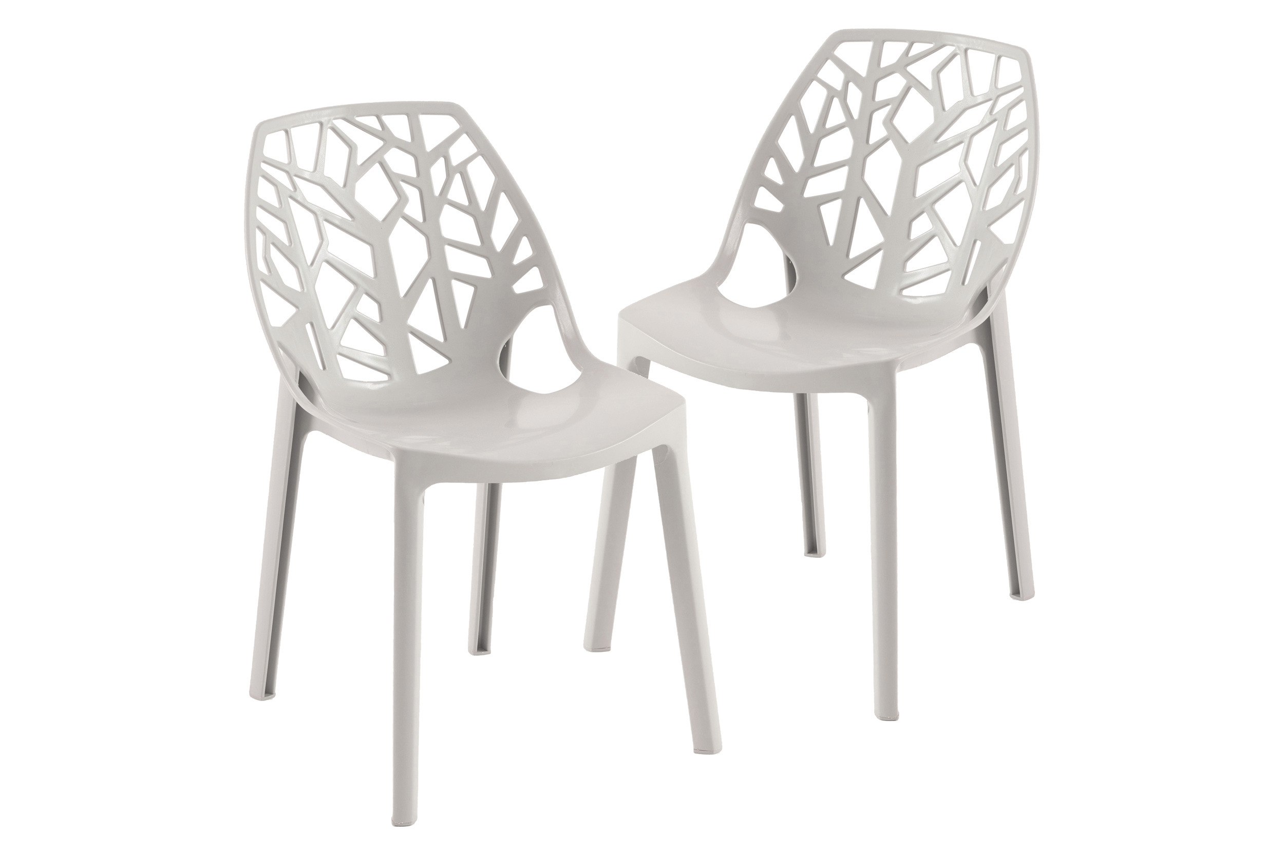 LeisureMod Modern Cornelia Dining Chair (Set Of 2)