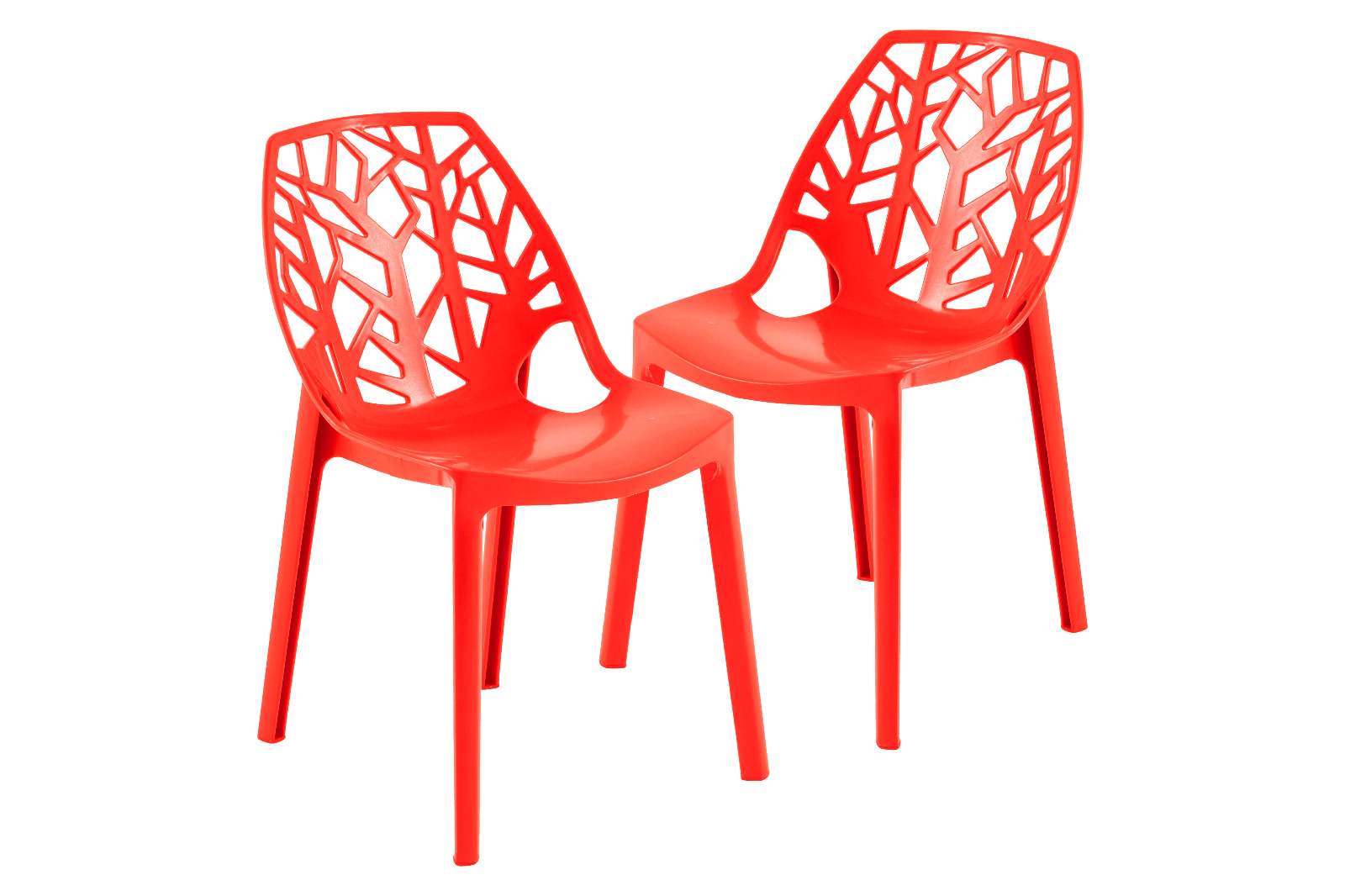 LeisureMod Modern Cornelia Dining Chair (Set Of 2)