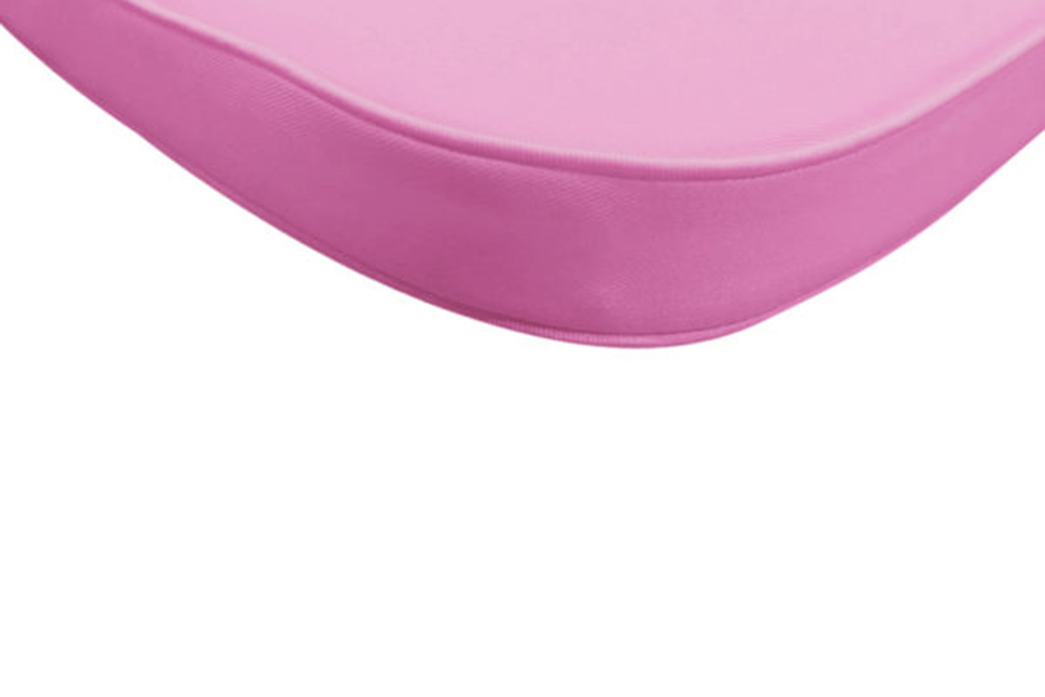 LeisureMod Modern Dining Chair Cushion Pads - Pink