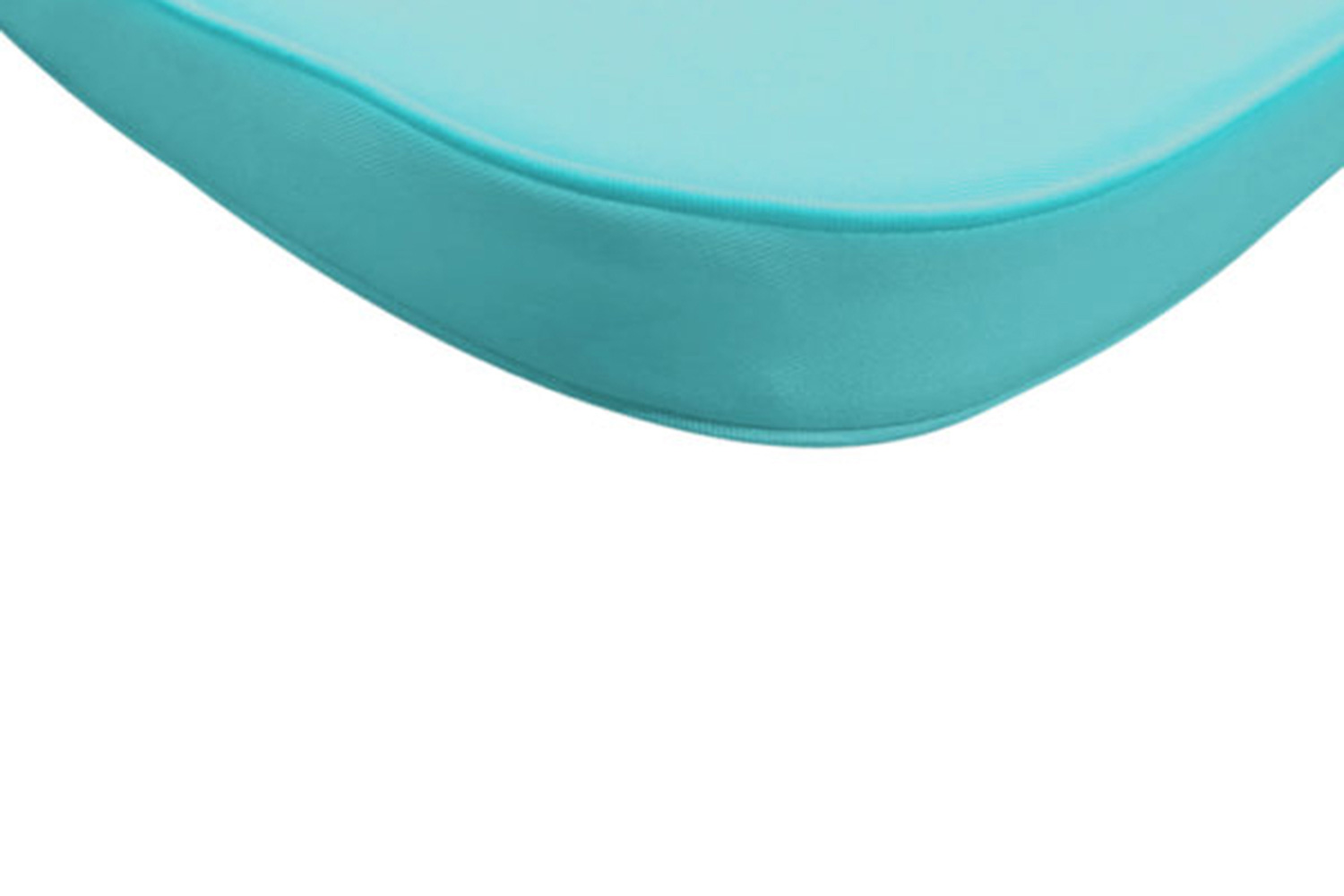 LeisureMod Modern Dining Chair Cushion Pads - Teal