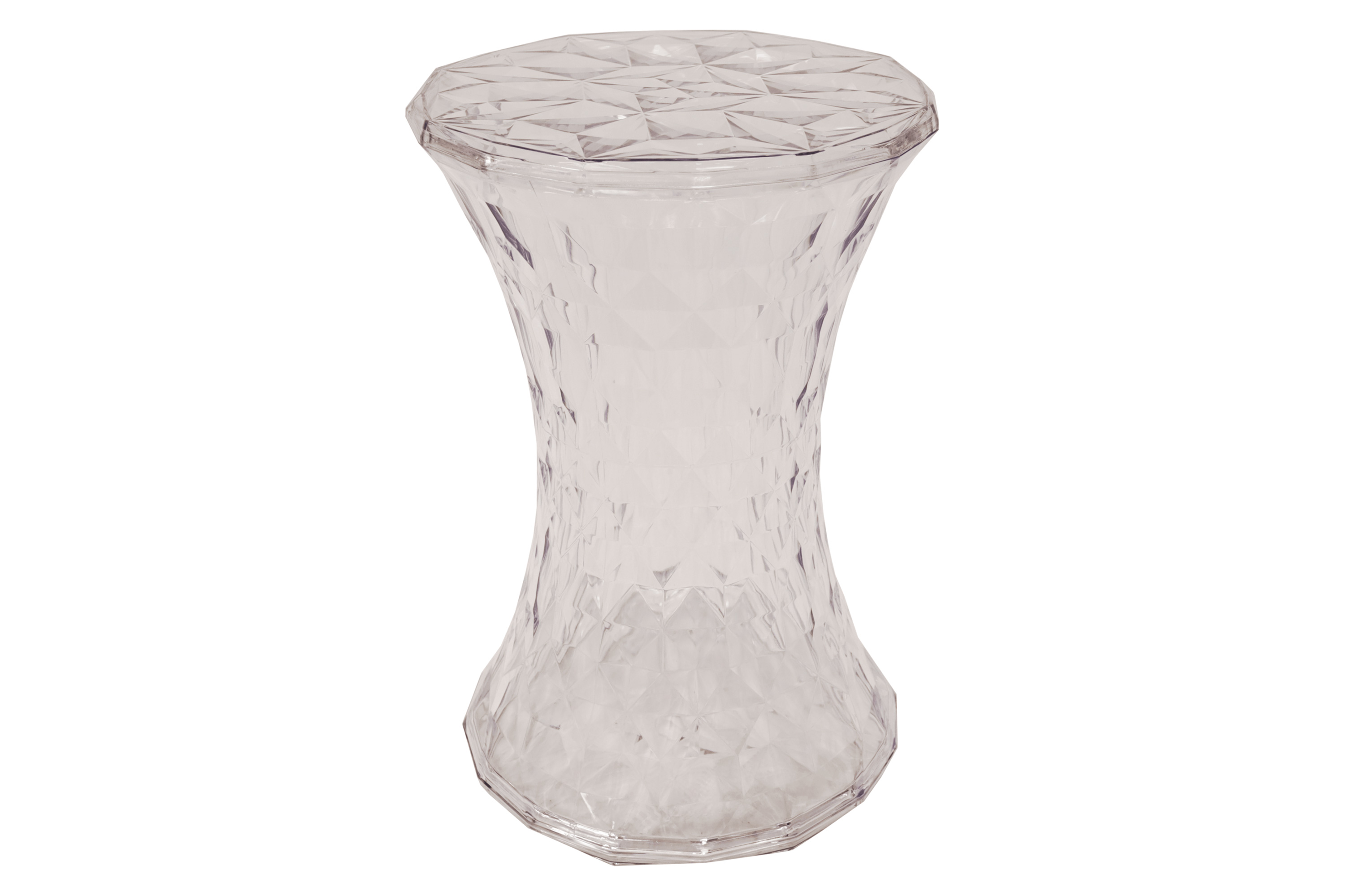 LeisureMod Clio Modern Diamond Shaped Side End Table