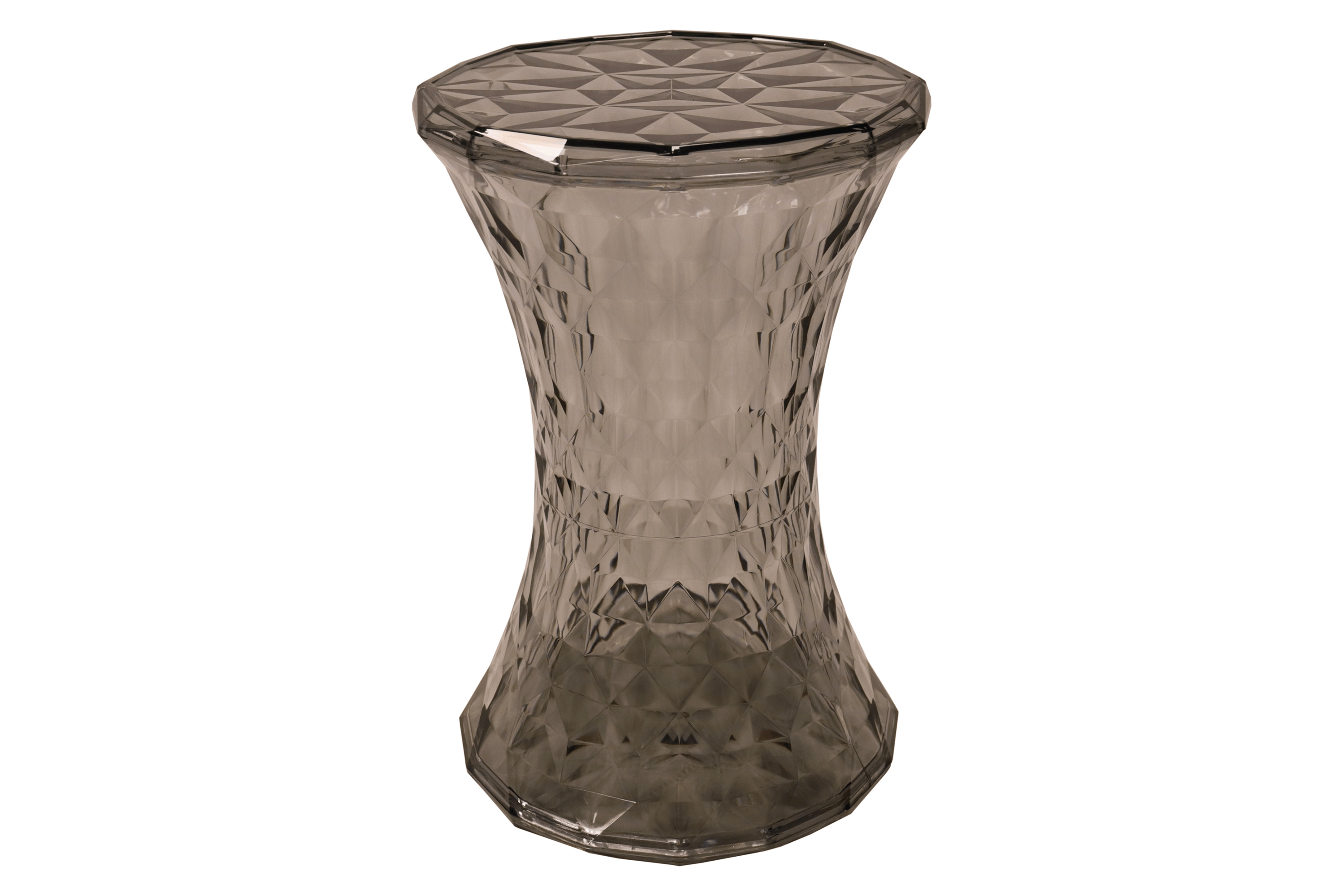 LeisureMod Clio Modern Diamond Shaped Side End Table