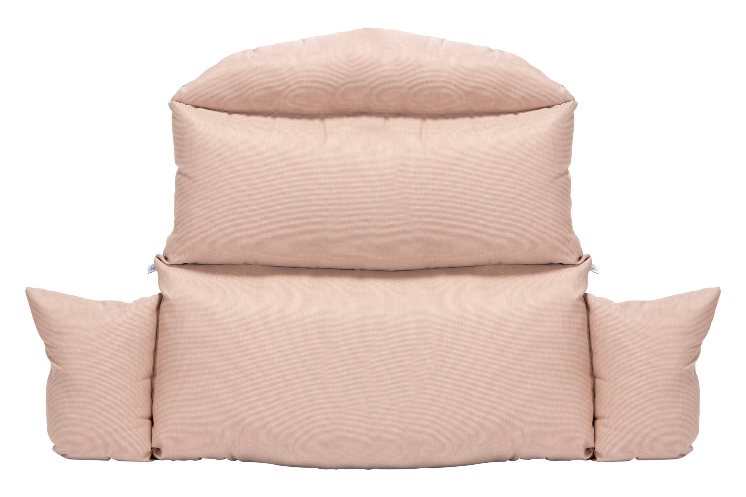 LeisureMod Hanging 2 person Egg Swing Cushion - Beige