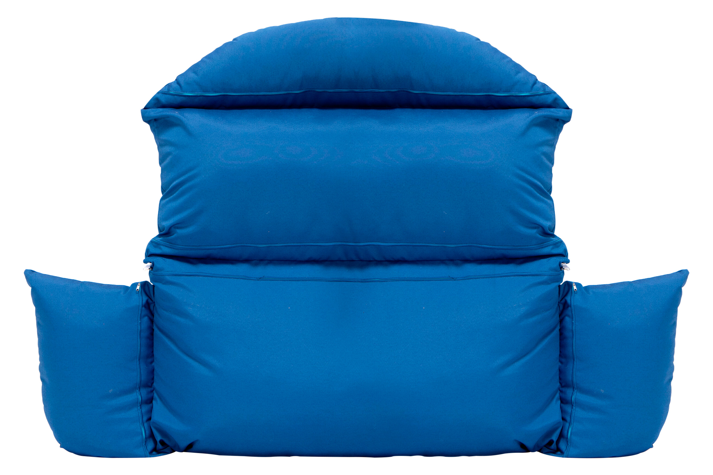 LeisureMod Hanging 2 person Egg Swing Cushion - Blue