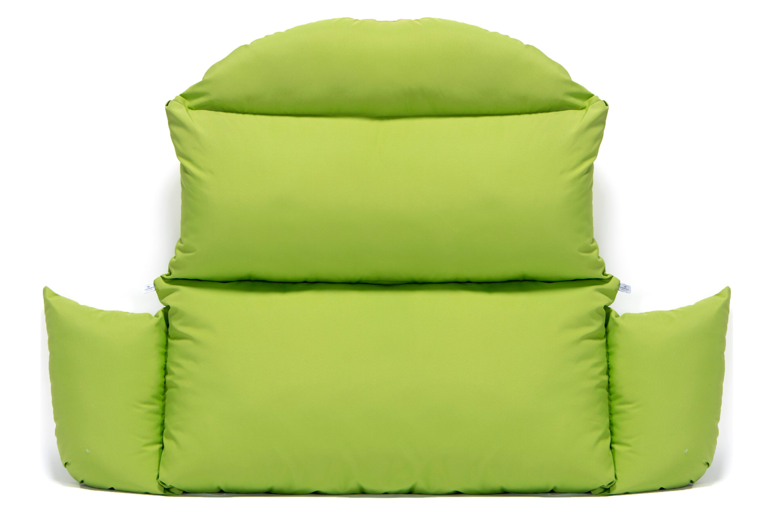 LeisureMod Hanging 2 person Egg Swing Cushion - Light Green