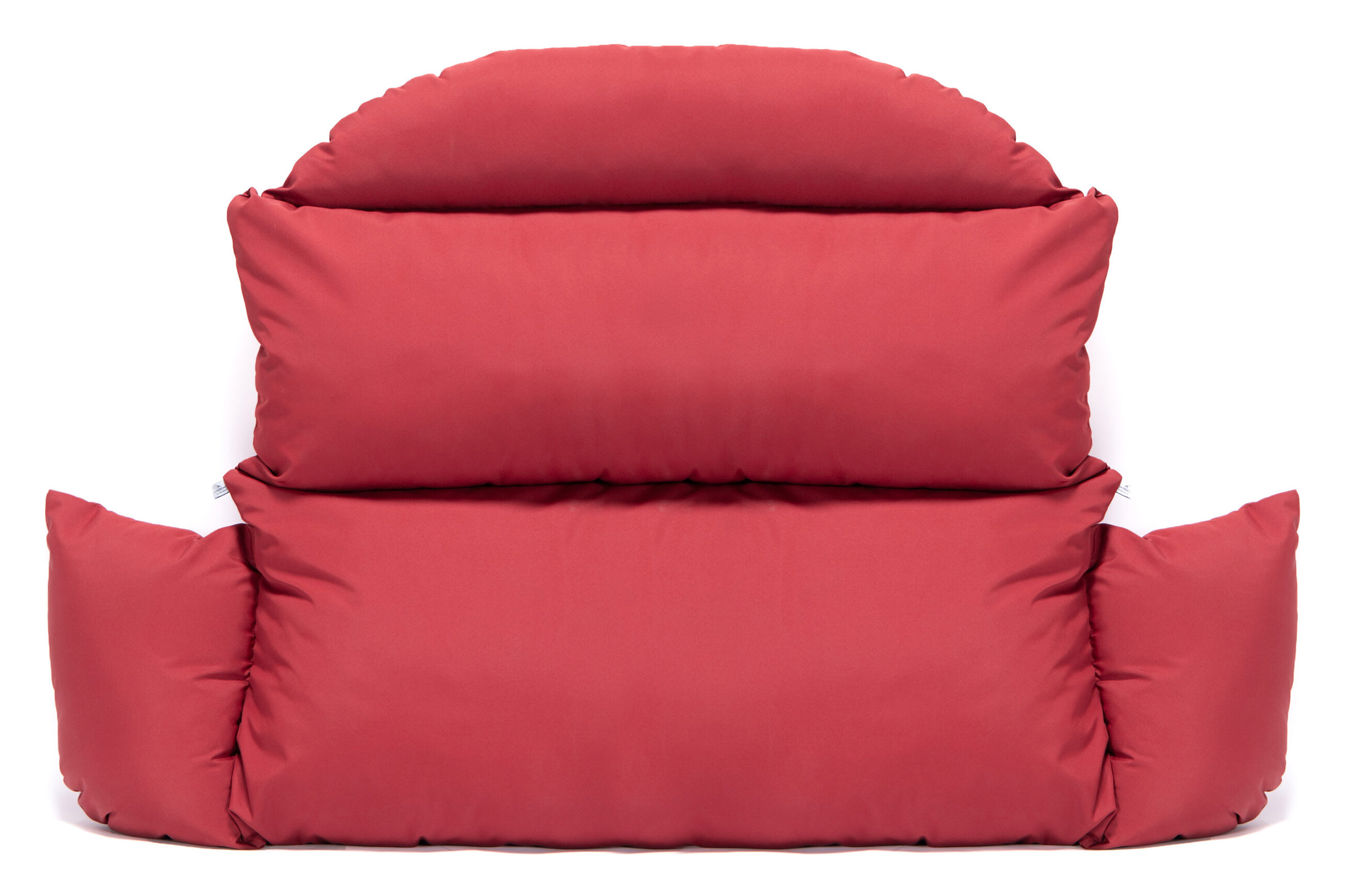 LeisureMod Hanging 2 person Egg Swing Cushion - Red