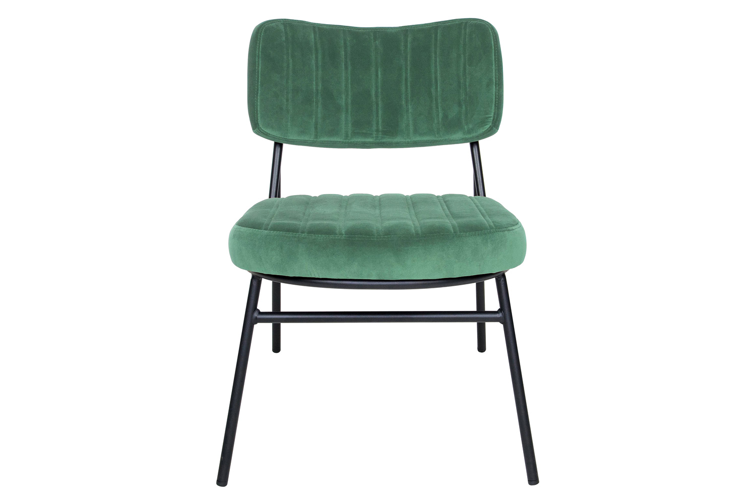 LeisureMod™ Marilane Velvet Accent Chair with Metal Frame - Turquoise