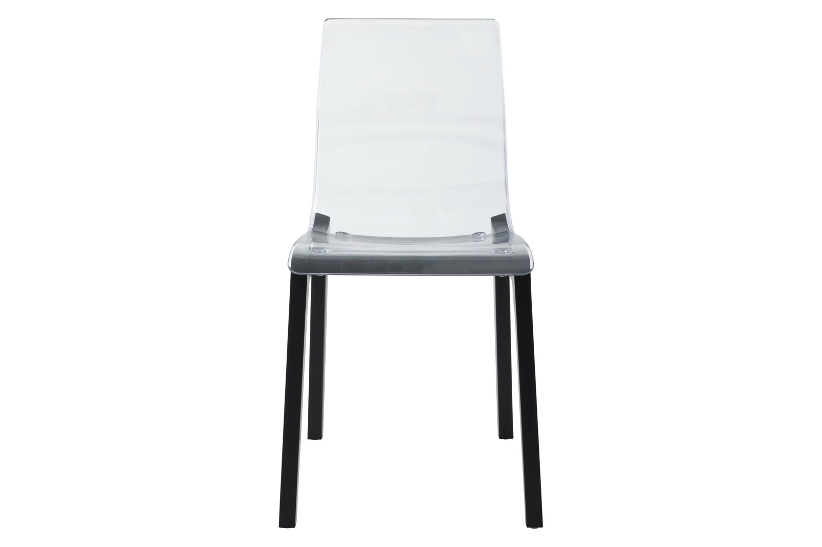 LeisureMod Marsden Modern Dining Side Chair With Beech Wood Legs - Black