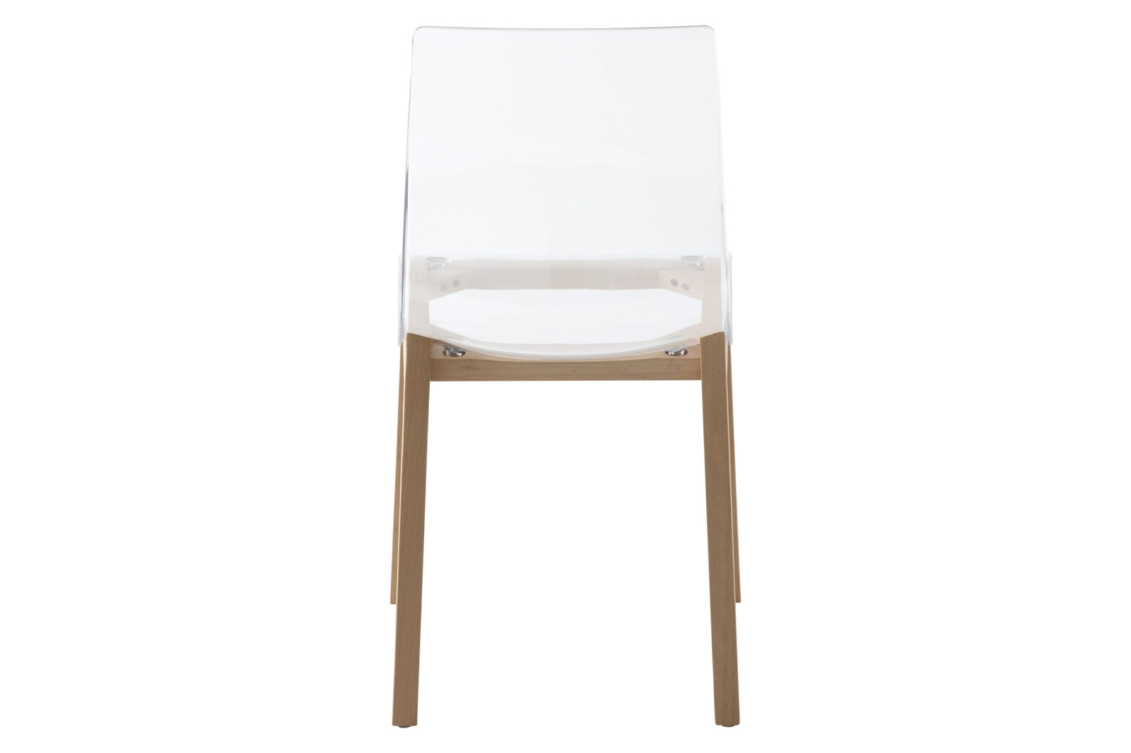 LeisureMod Marsden Modern Dining Side Chair With Beech Wood Legs - Natural Wood