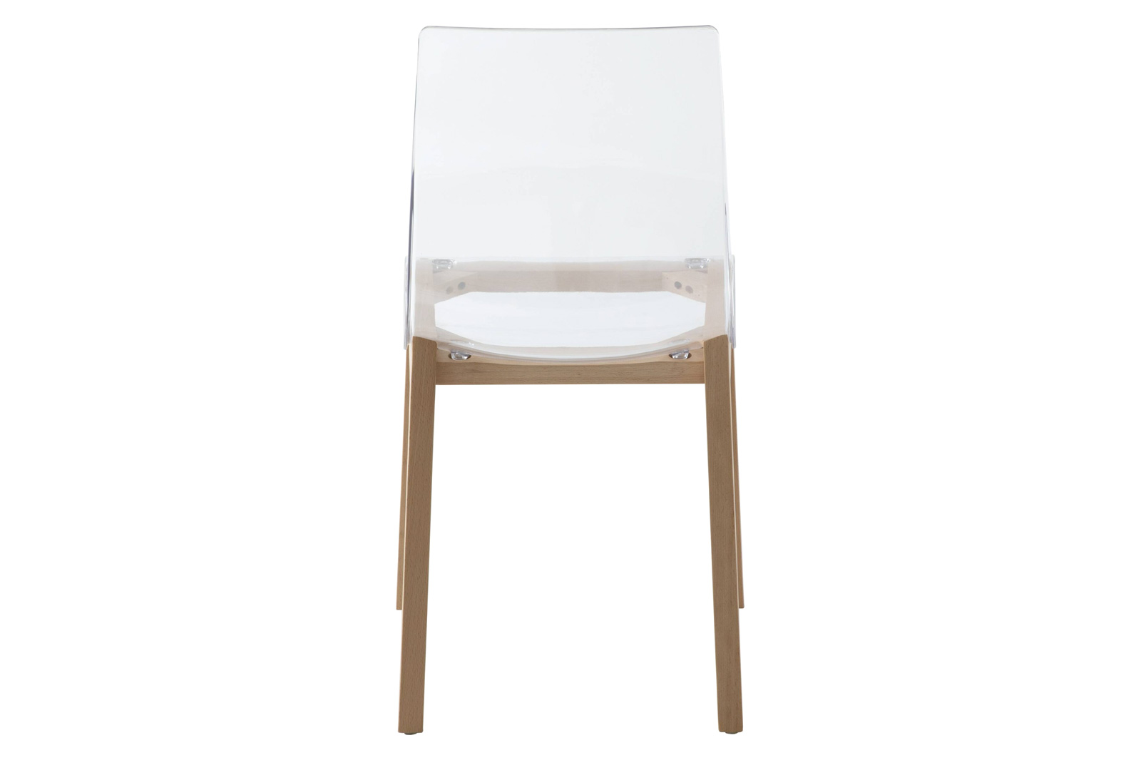 LeisureMod Marsden Modern Dining Side Chair With Beech Wood Legs - Natural Wood