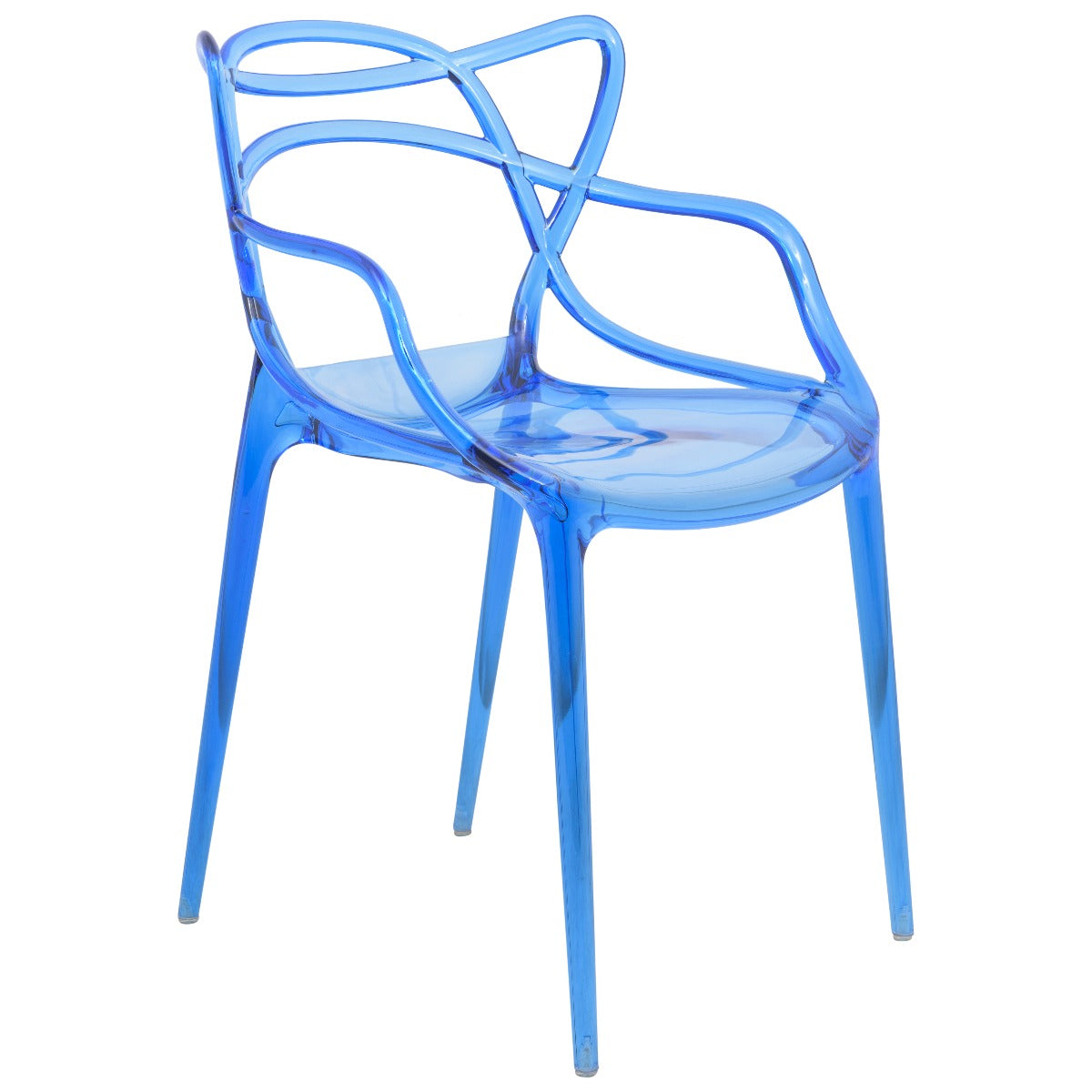 LeisureMod Milan Modern Wire Design Chair