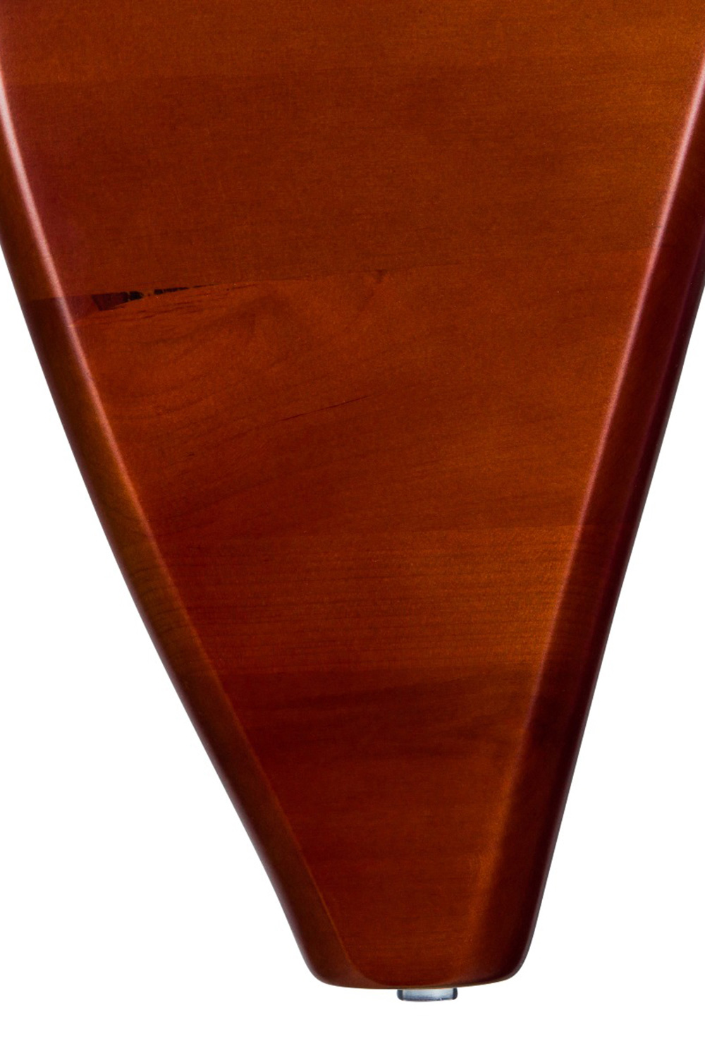 LeisureMod™ Imperial Triangle Coffee Table Base - Cherry